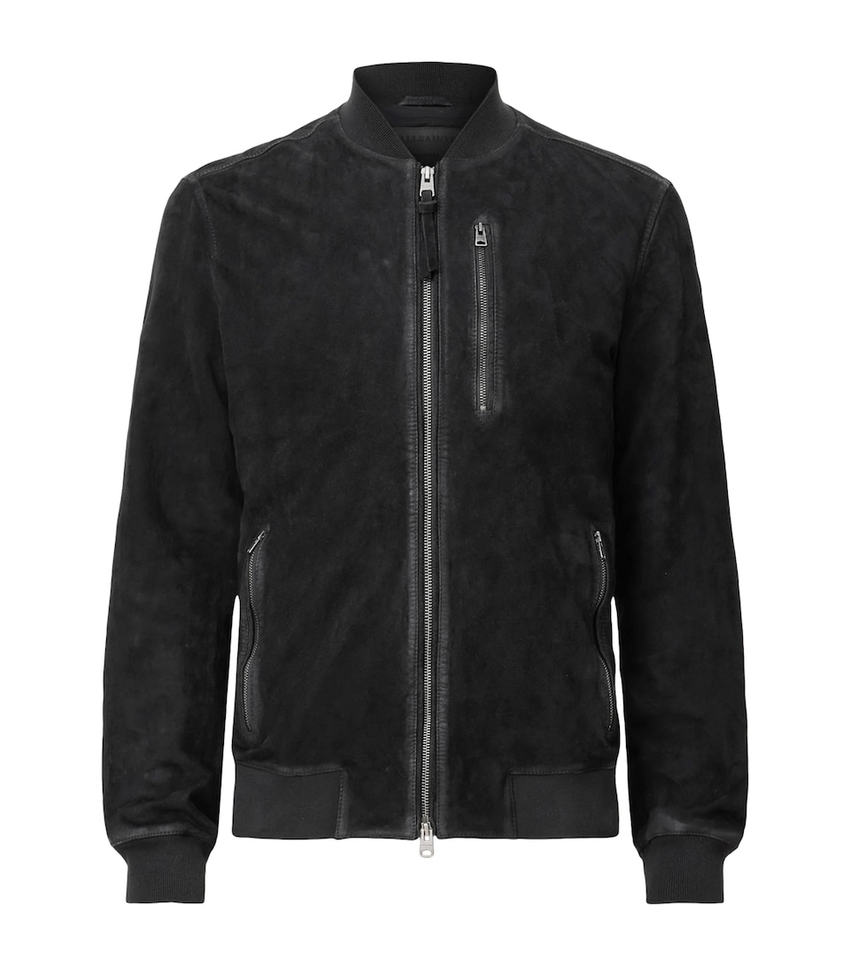 Suede Kemble Bomber Jacket
