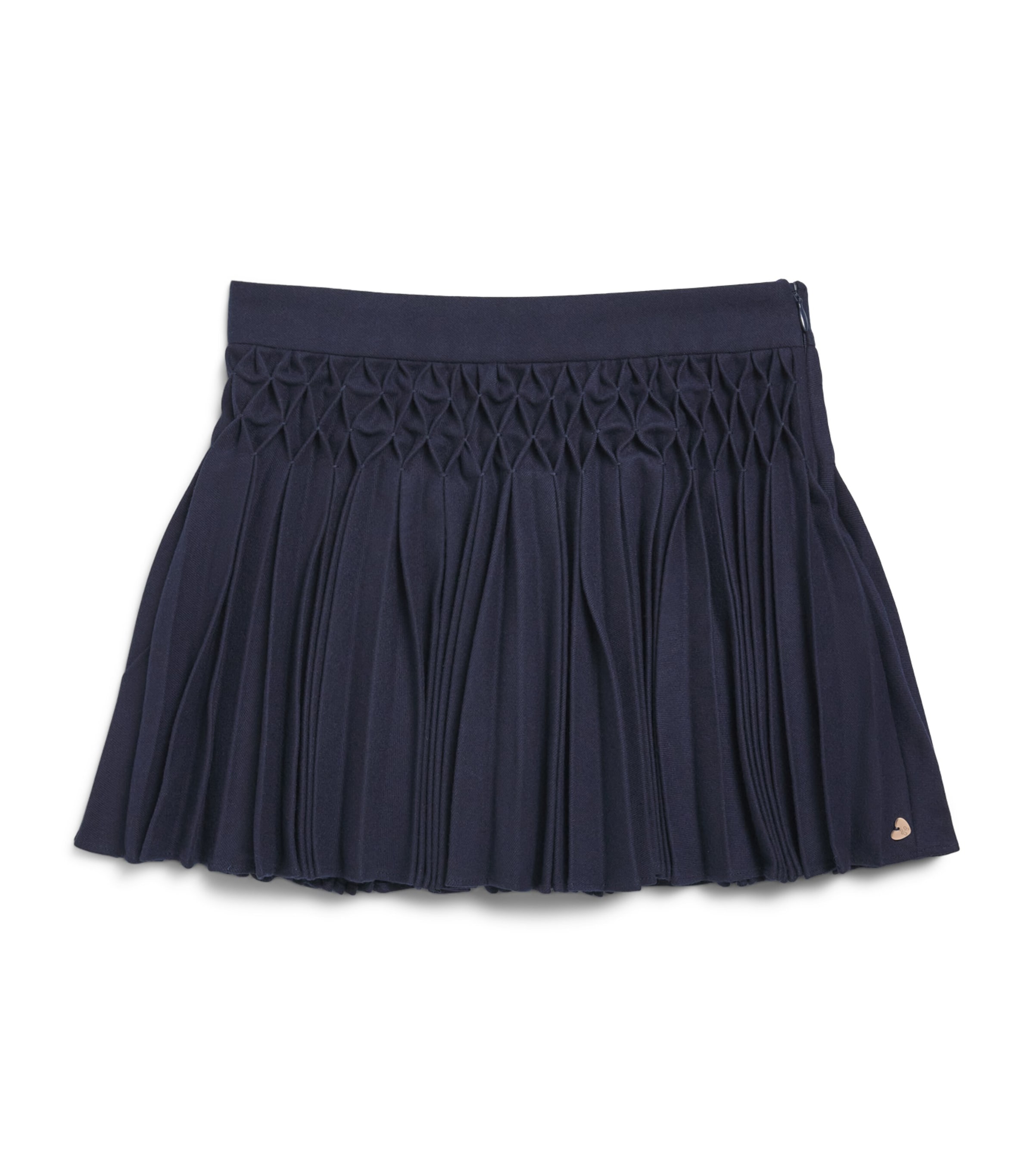 Tartine et Chocolat Gathered Midi Skirt (2-14 Years) Marine