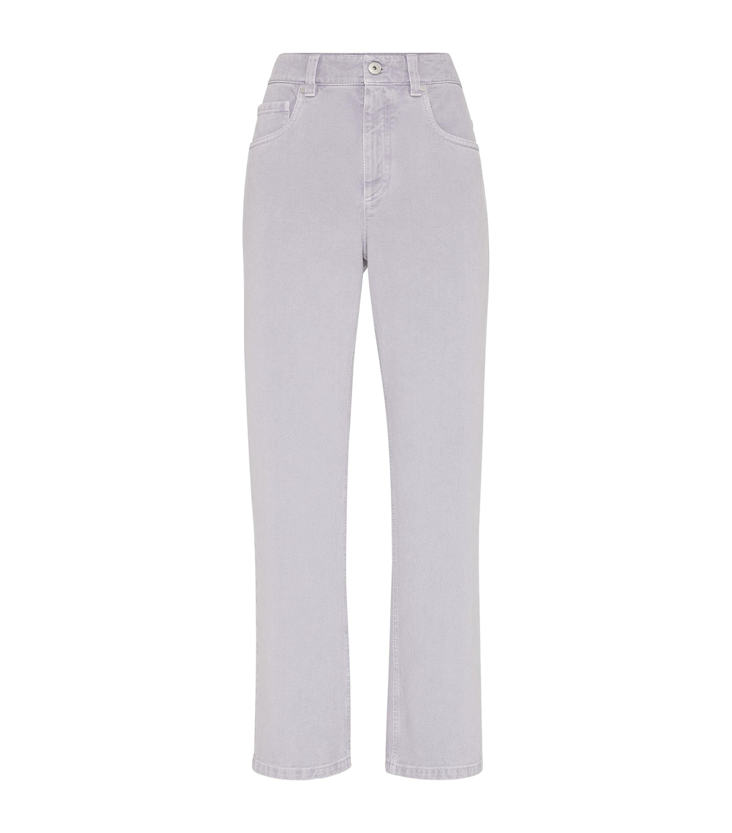 デニム・ジーパン BRUNELLO CUCINELLI AUTHENTIC DENIM \"BAGGY TAPERED\" PANTS Baggy Tapered trousers for Woman in Medium Denim | Brunello