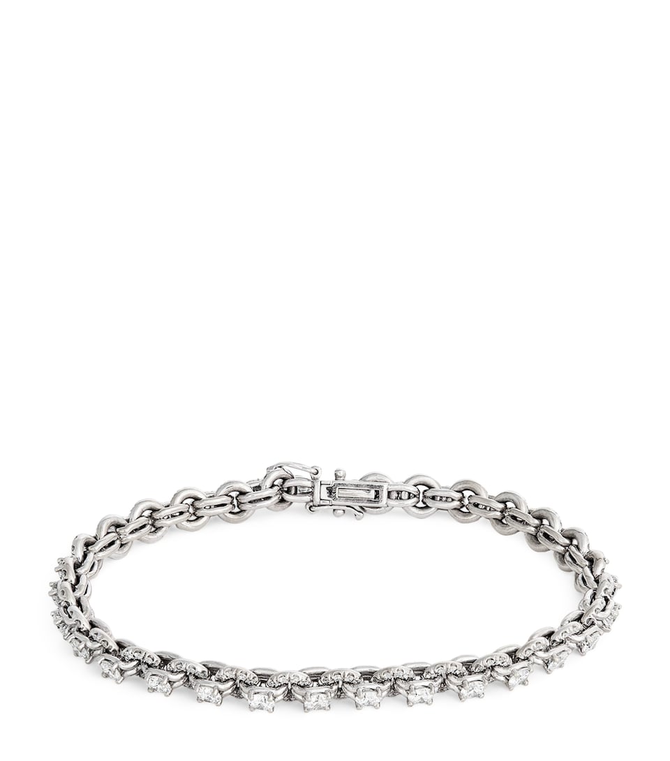 White Gold and Diamond Lumia Bracelet