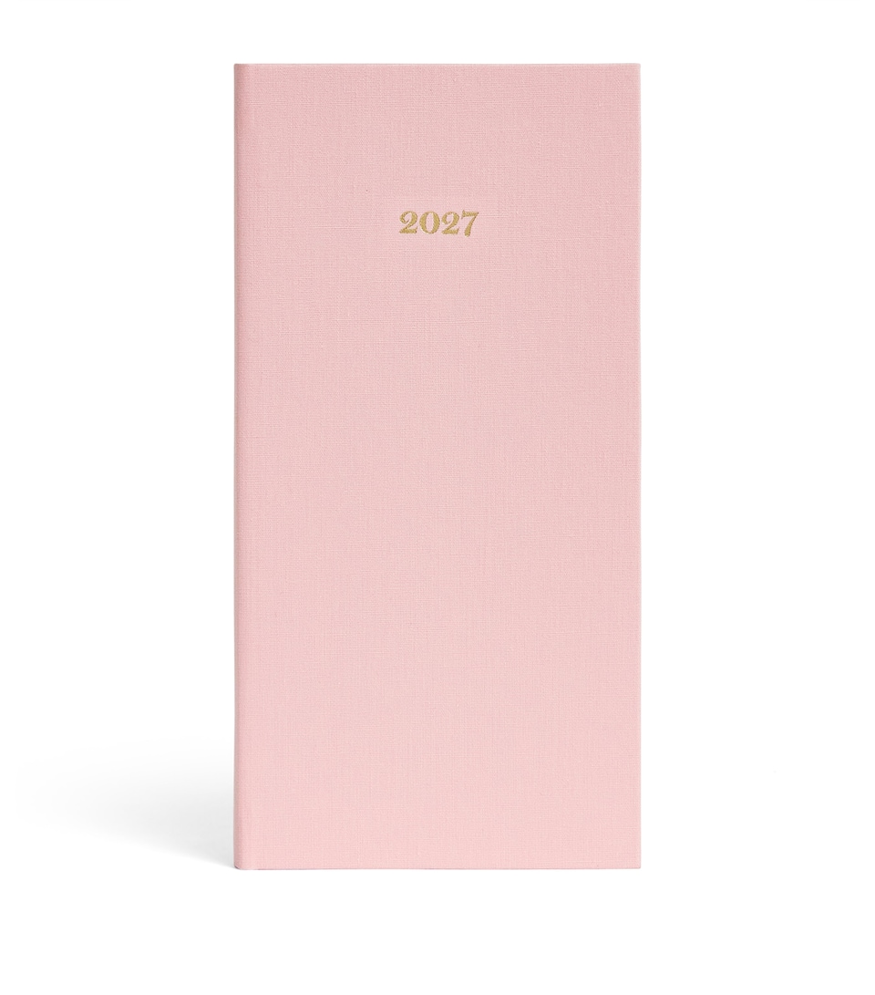 Harrods Slim 2027 Diary Pink