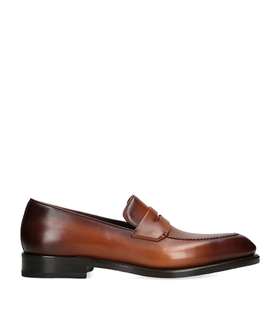 Leather Brandy Loafers