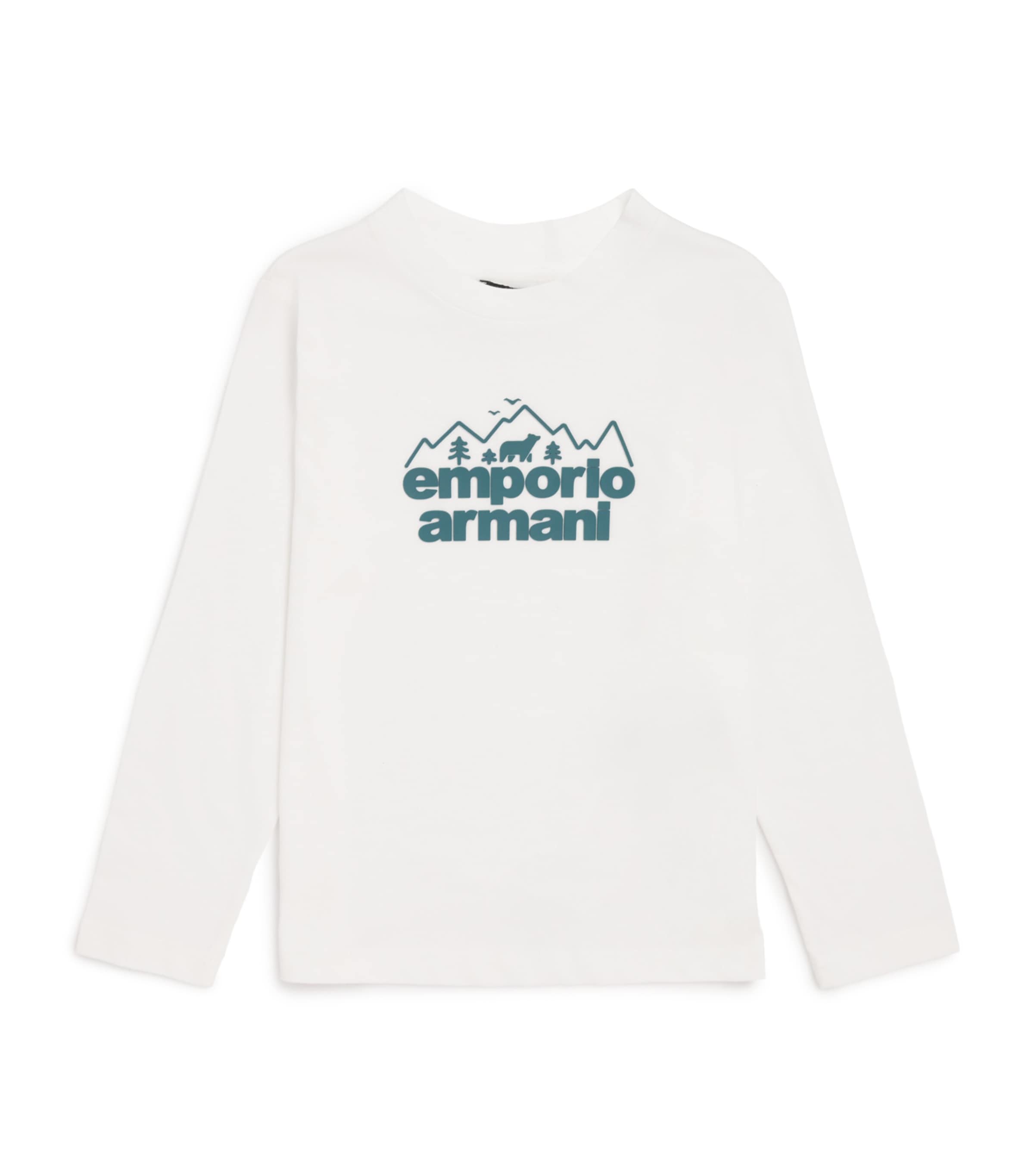 Cotton Logo Long-Sleeve T-Shirt (4-16 Years)