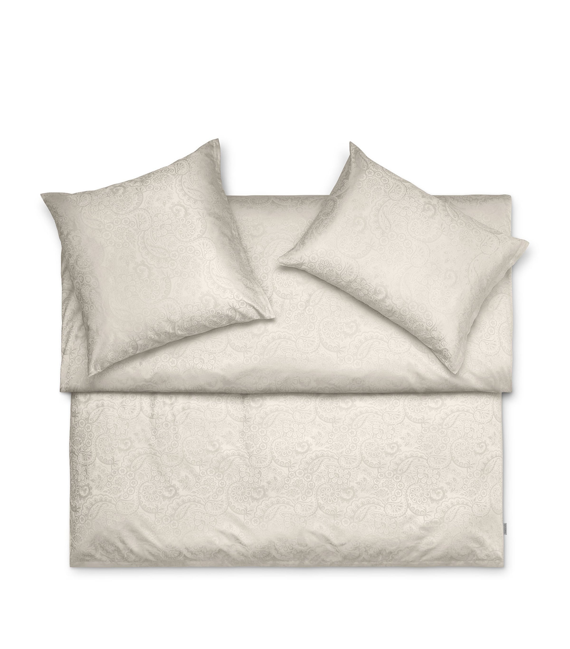 Schlossberg Paisley Talis King Pillowcase (50cm x 90cm) Ecru