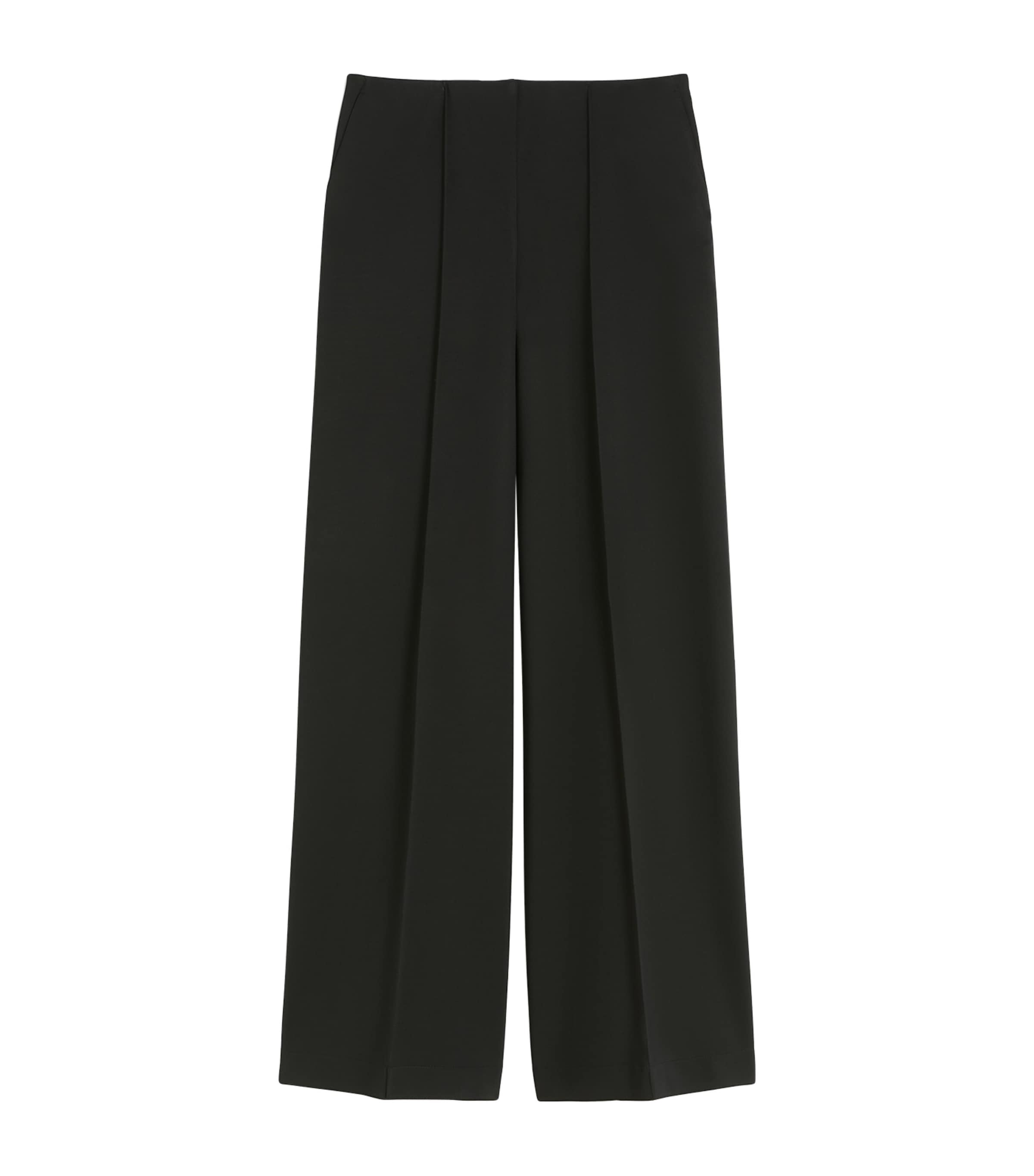 Jersey Wide-Leg Trousers