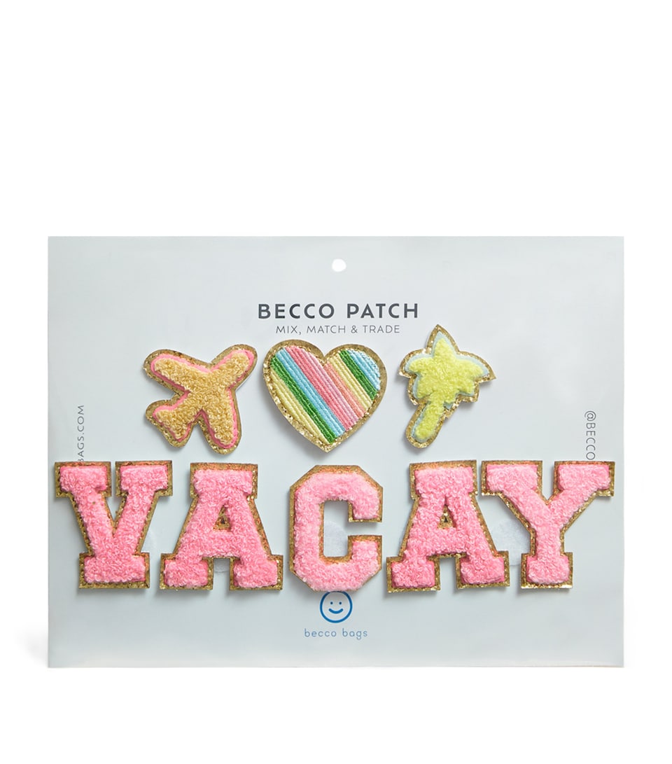 Vacay 4-Piece Patch Set