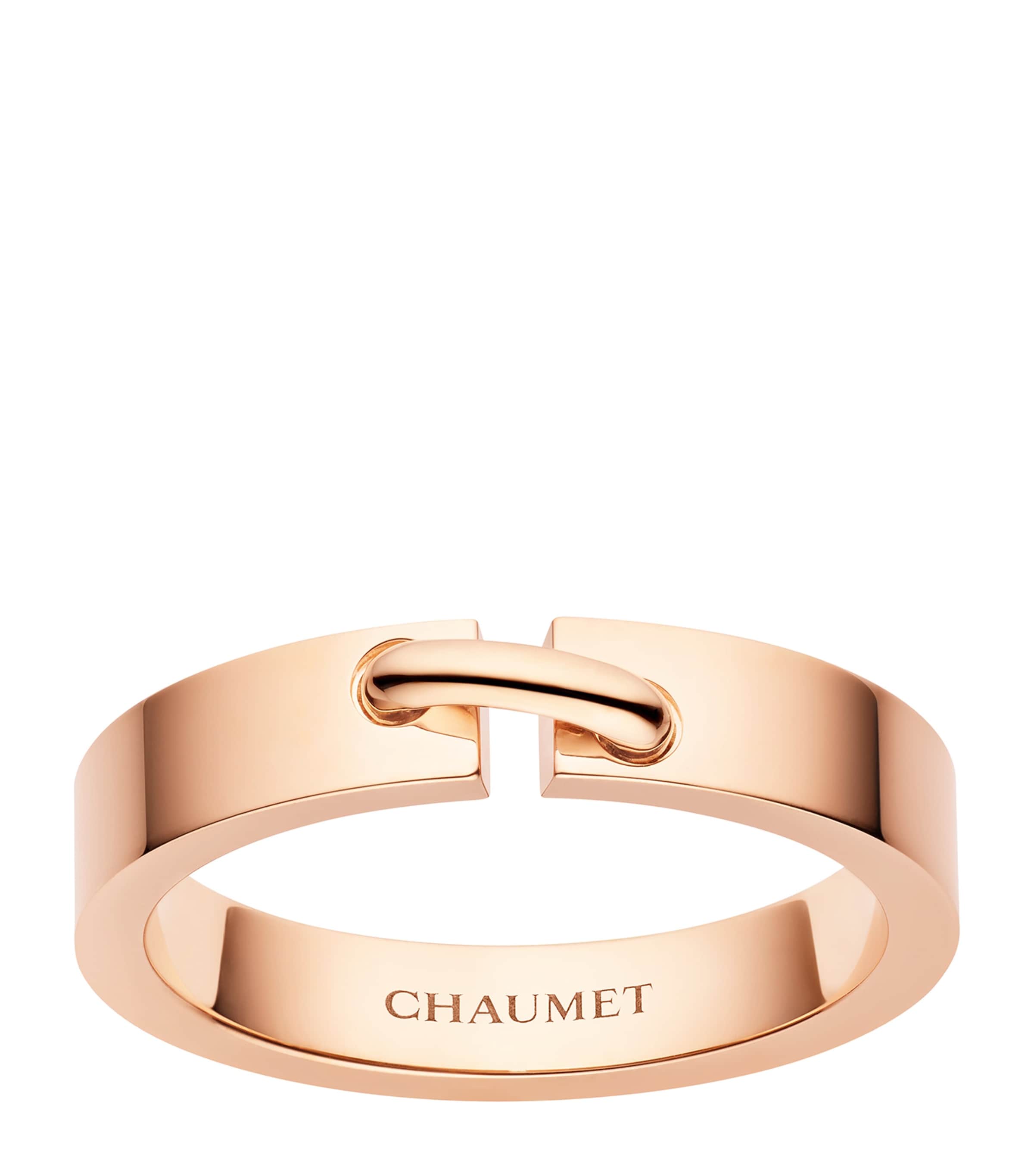 Chaumet Rose Gold Liens de Évidence Wedding Ring Pink Gold