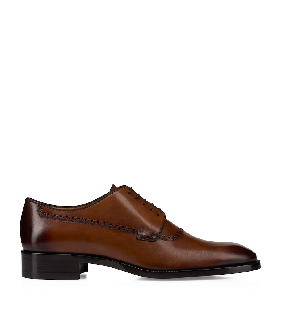 Christian Louboutin Sartoby Calf Leather Derby Shoes