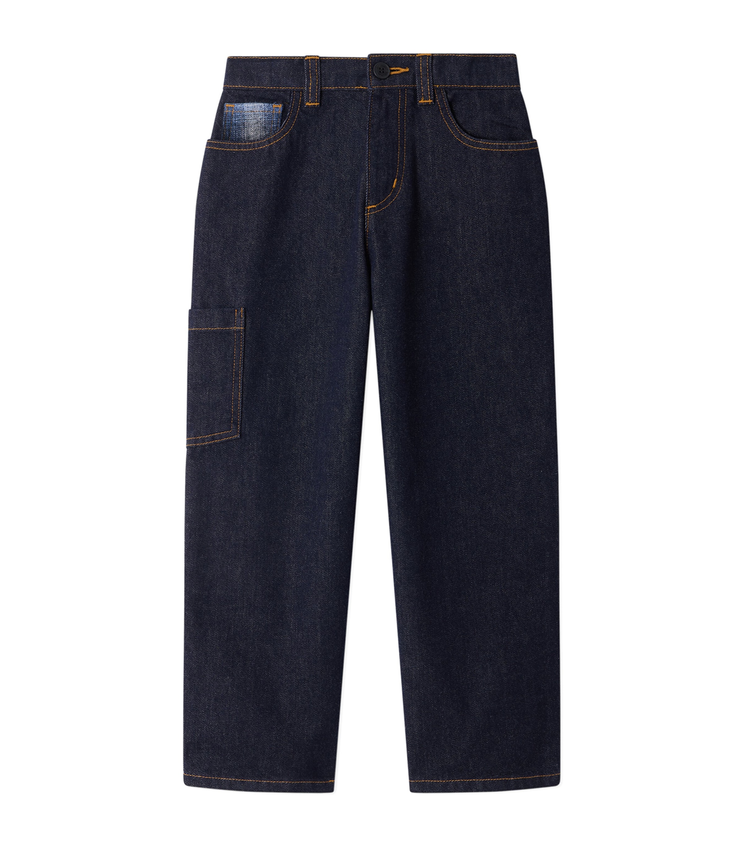 Bonpoint x Maison Kitsuné Embroidered Jeans (14 Years) Jean Fonce