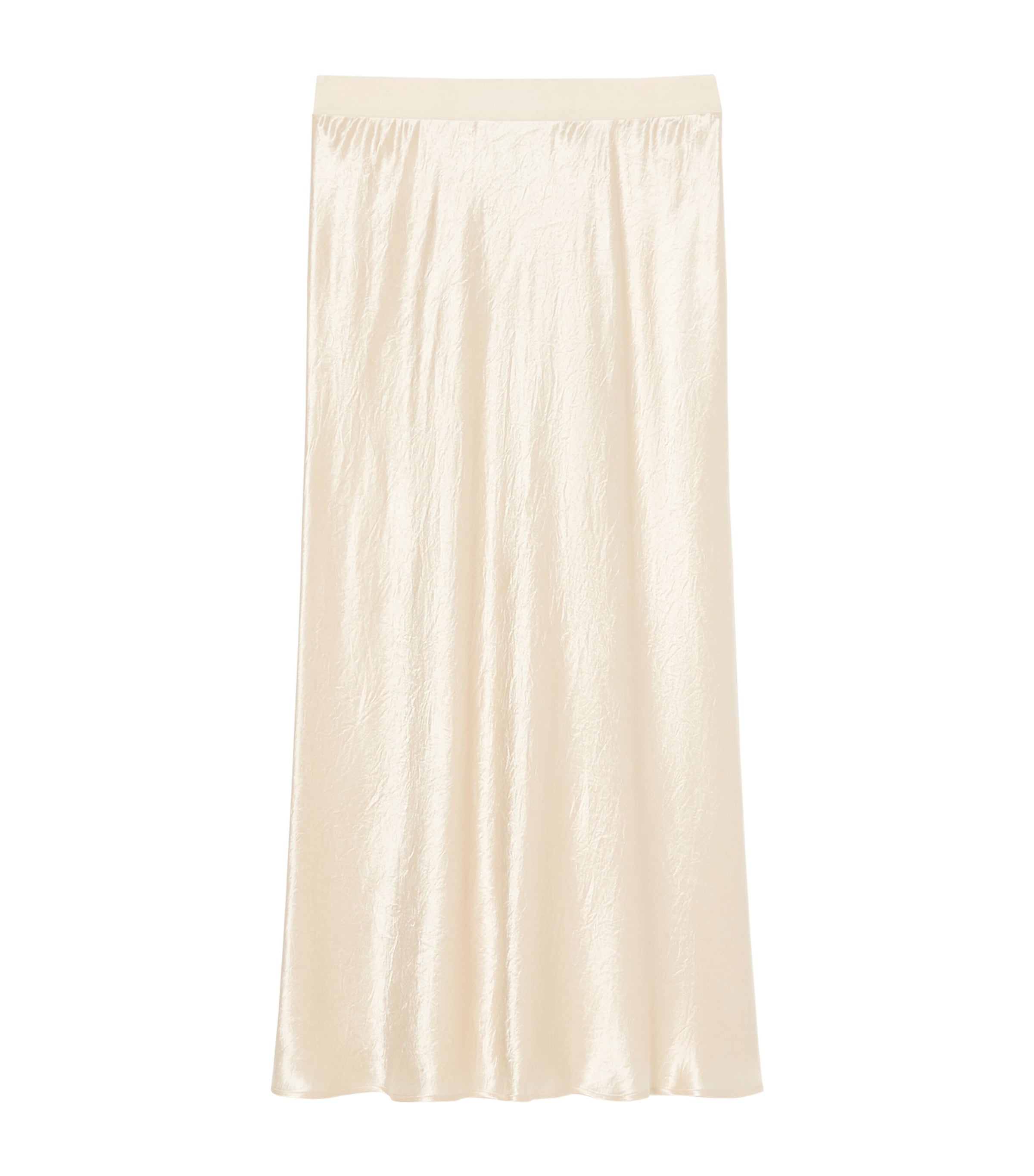 Marina Rinaldi Womens Midi Skirt Pearly White