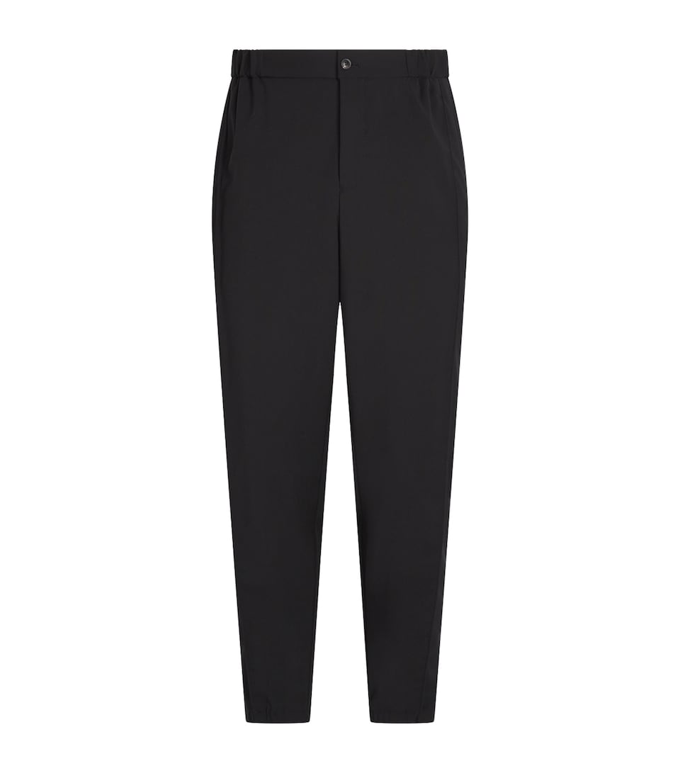 Virgin Wool Cuffed Trousers