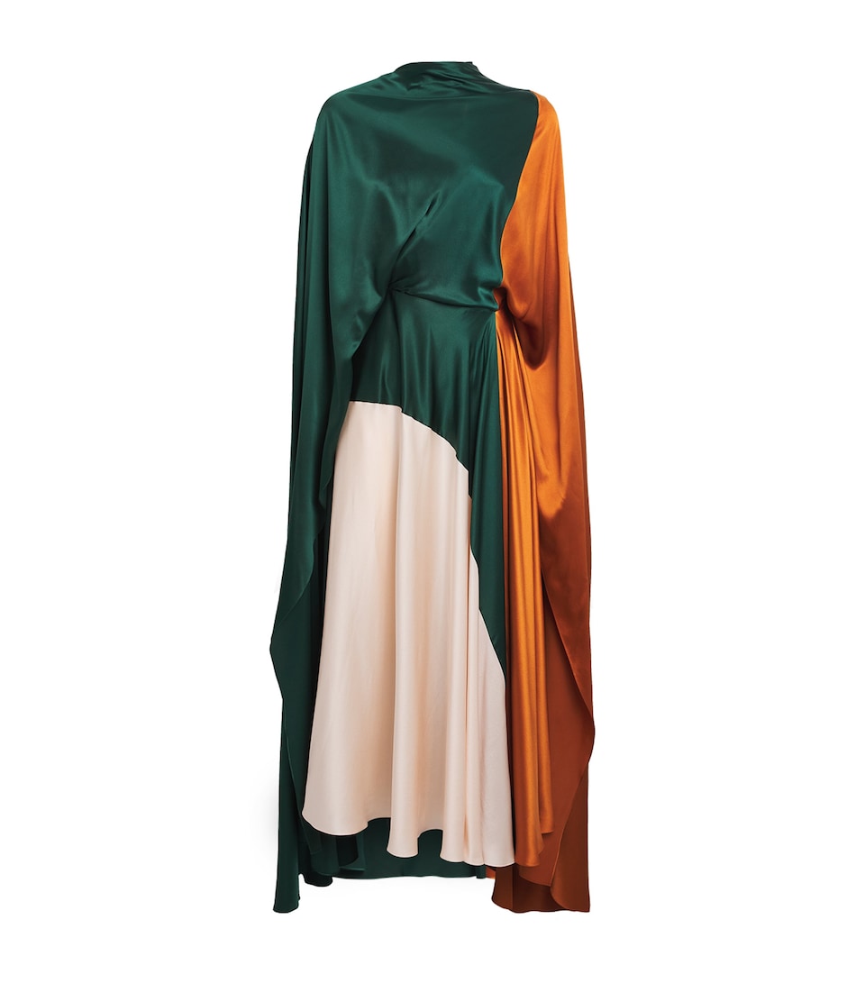 Silk Neolitsea Midi Dress