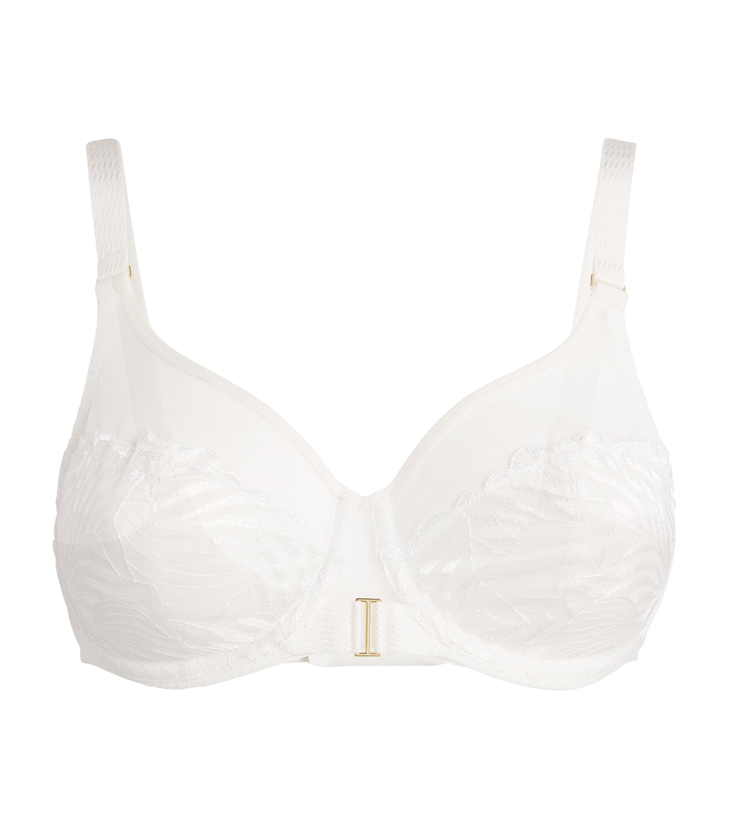 Chantelle Womens Lace Legend Full-Cup Bra Milk