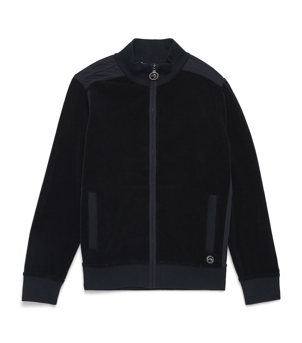Stefano Ricci Kids Wool-Cotton Zip-Up Sweatshirt (6-16 Years)