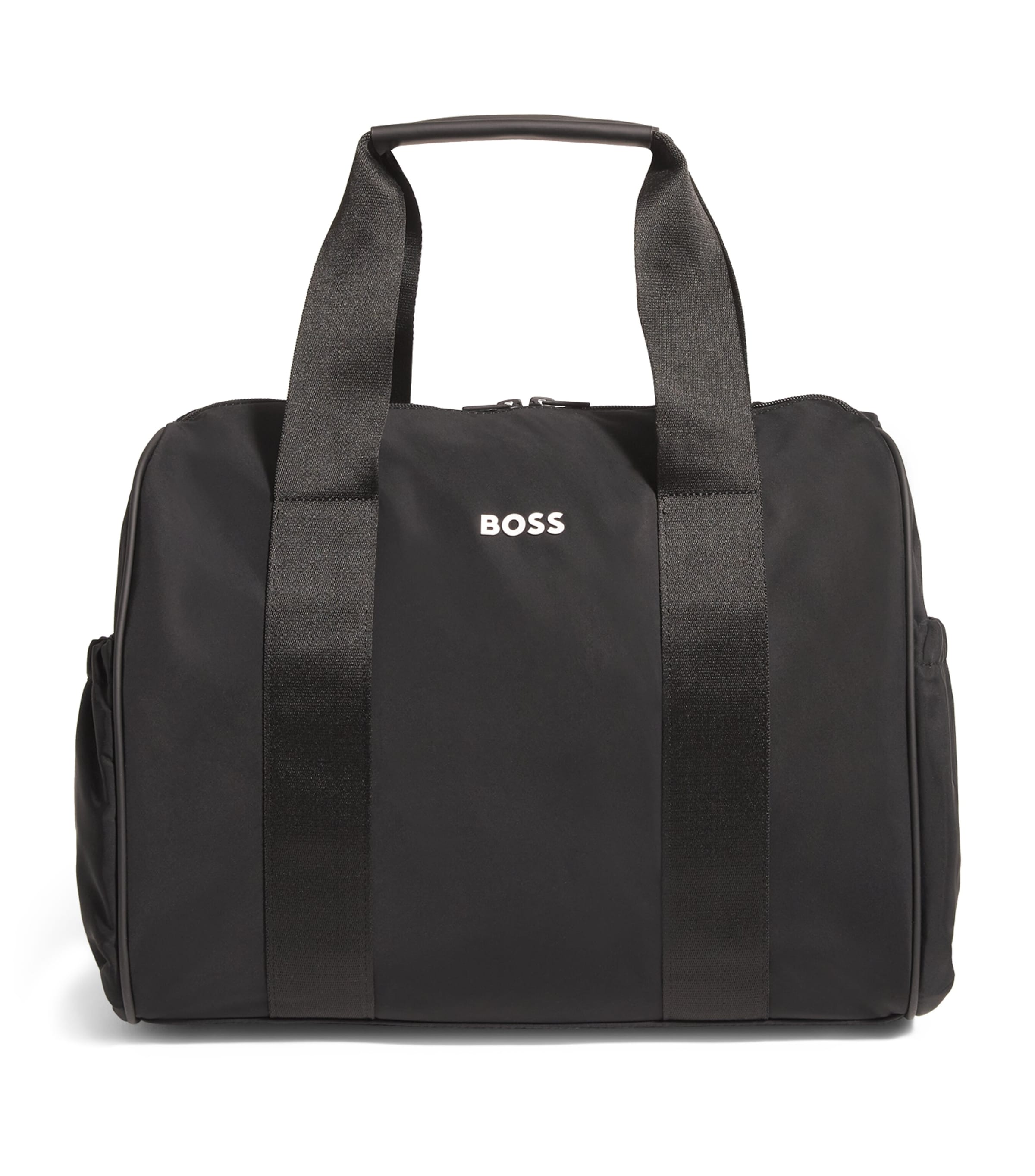 Harrods Cotton Logo Barrel Bag | Harrods US