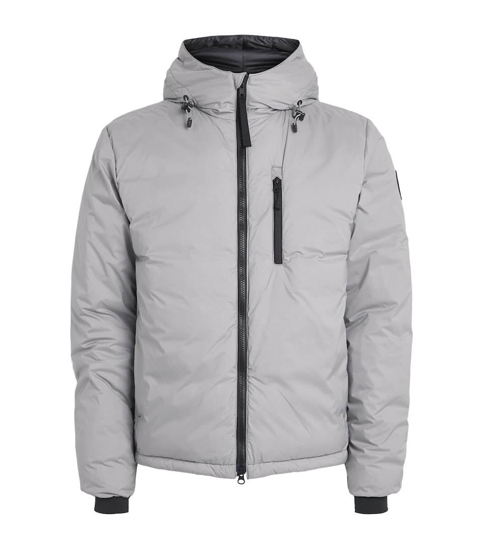Canada Goose Mens Lodge Hooded Jacket Stratus Grey