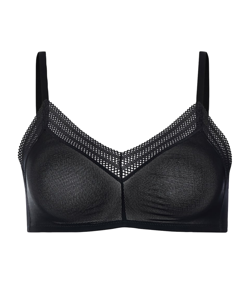 Hanro Womens Orea Soft Cup Bra Black