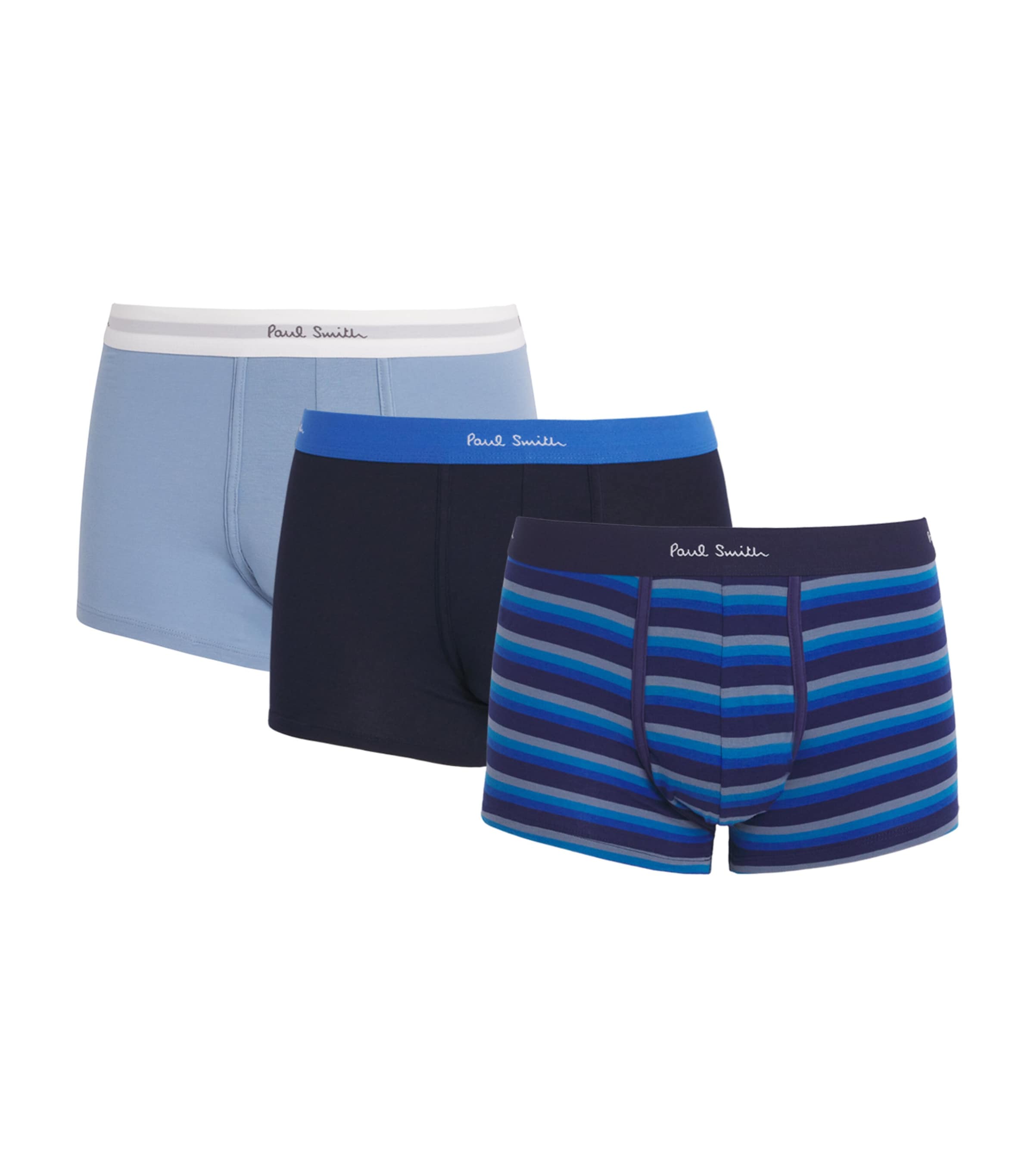 Stretch-Cotton Trunks (Pack of 3)