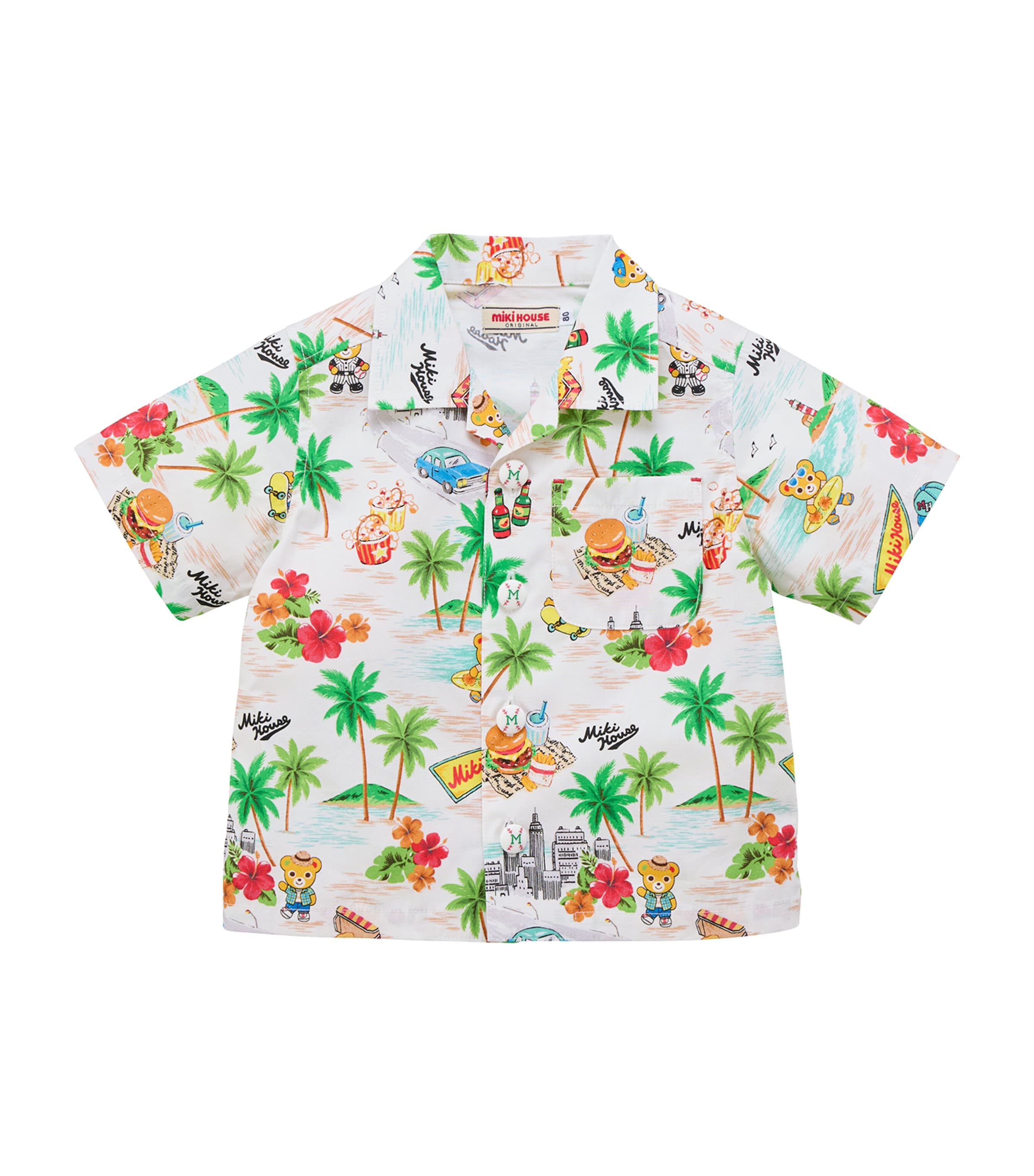 Miki House Printed Shirt (2-3 Years)