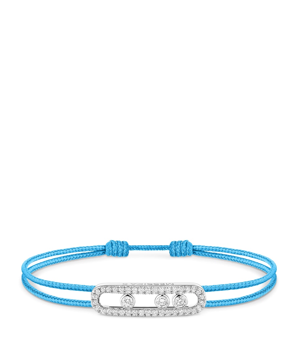 Messika Messika Care(s) White Gold and Diamond Pavé Bracelet (0.26ct) White Gold