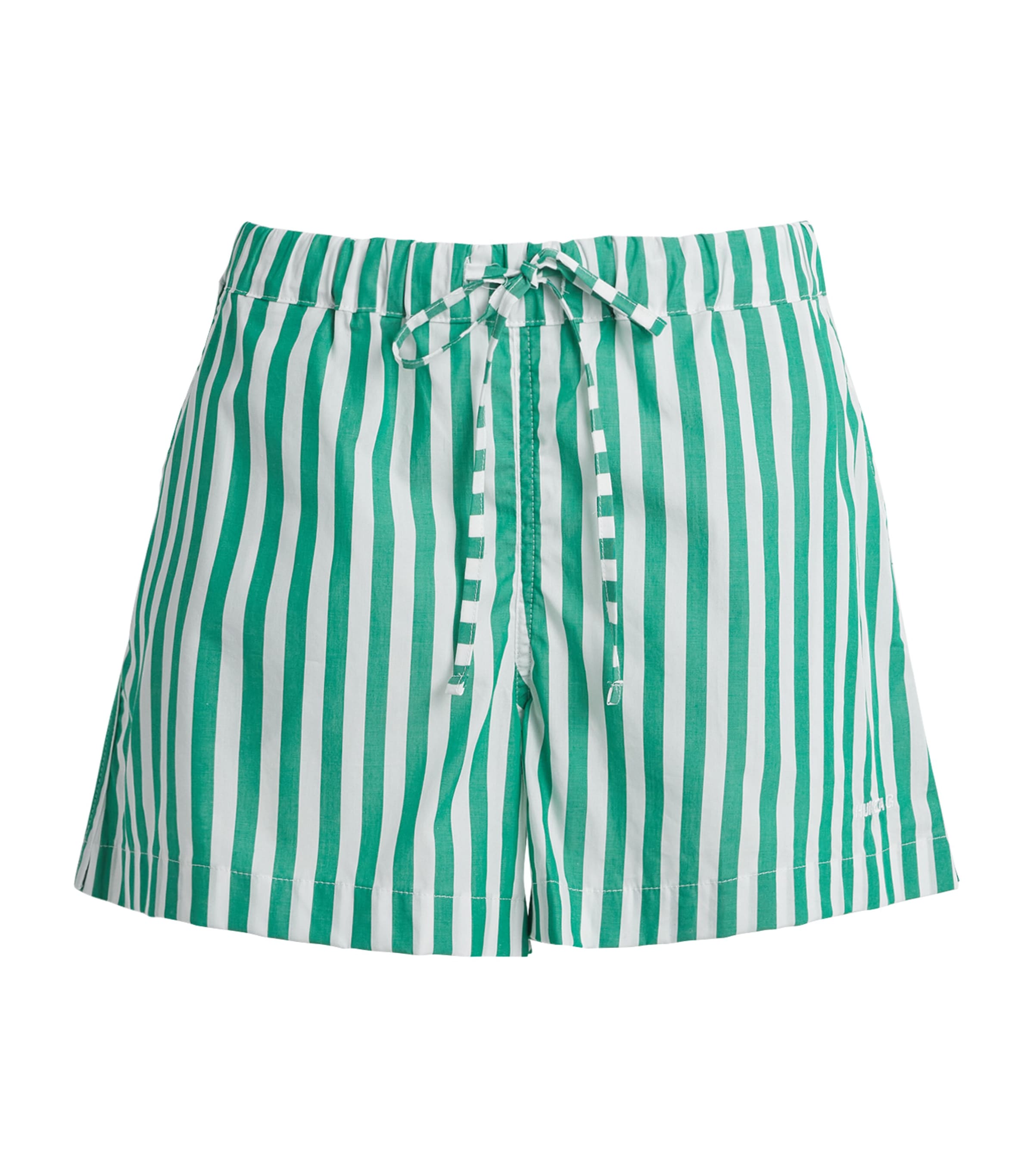 Cotton Stripe Cabana Shorts