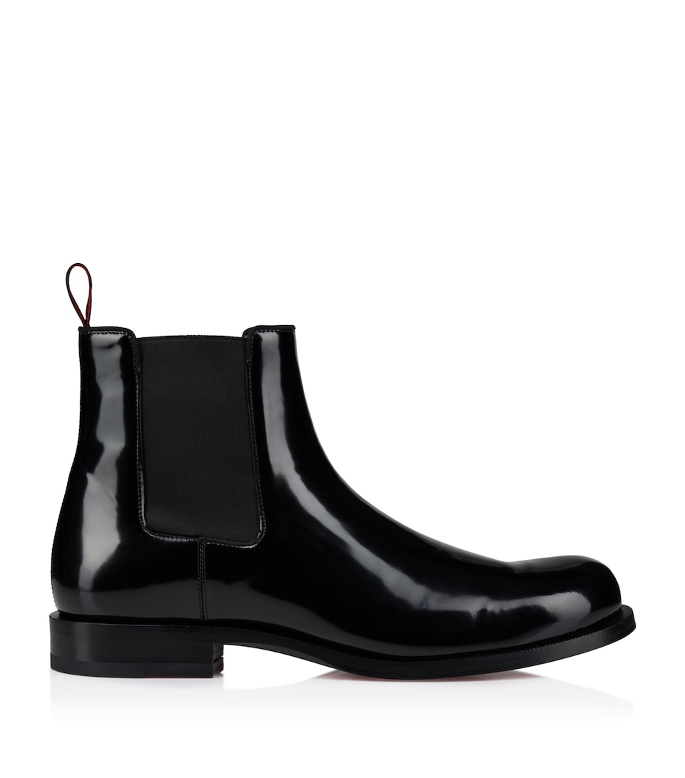 Christian Louboutin Choucair Leather Chelsea Boots