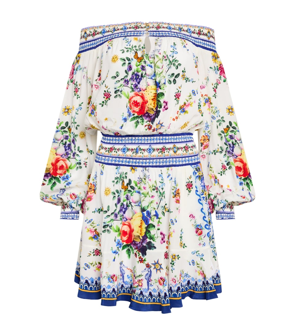 Silk Tiles Darls Mini Dress