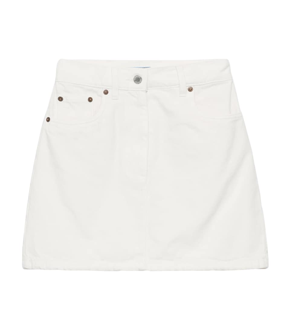 Denim Mini Skirt