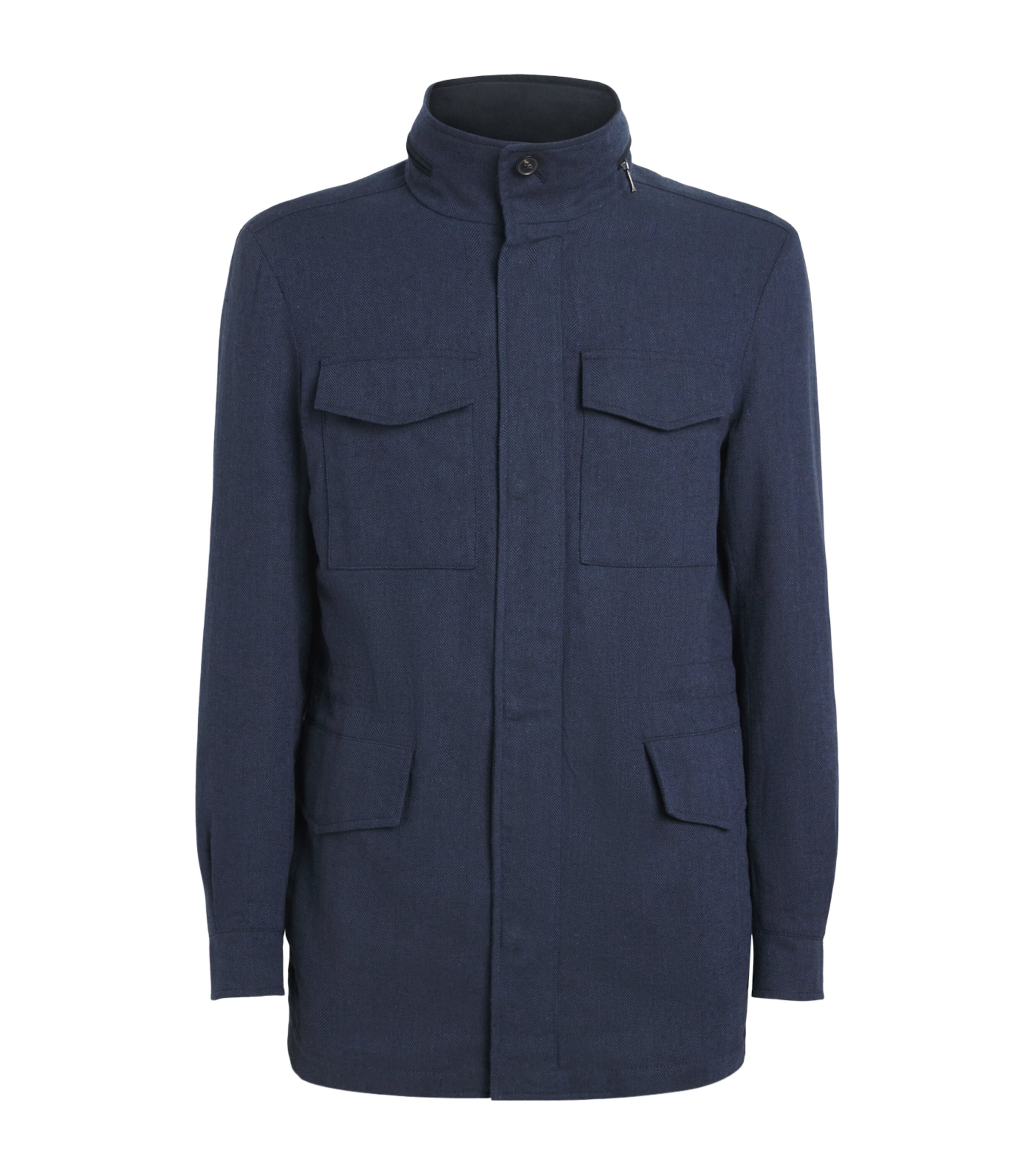 Linen-Cotton Hampton Jacket