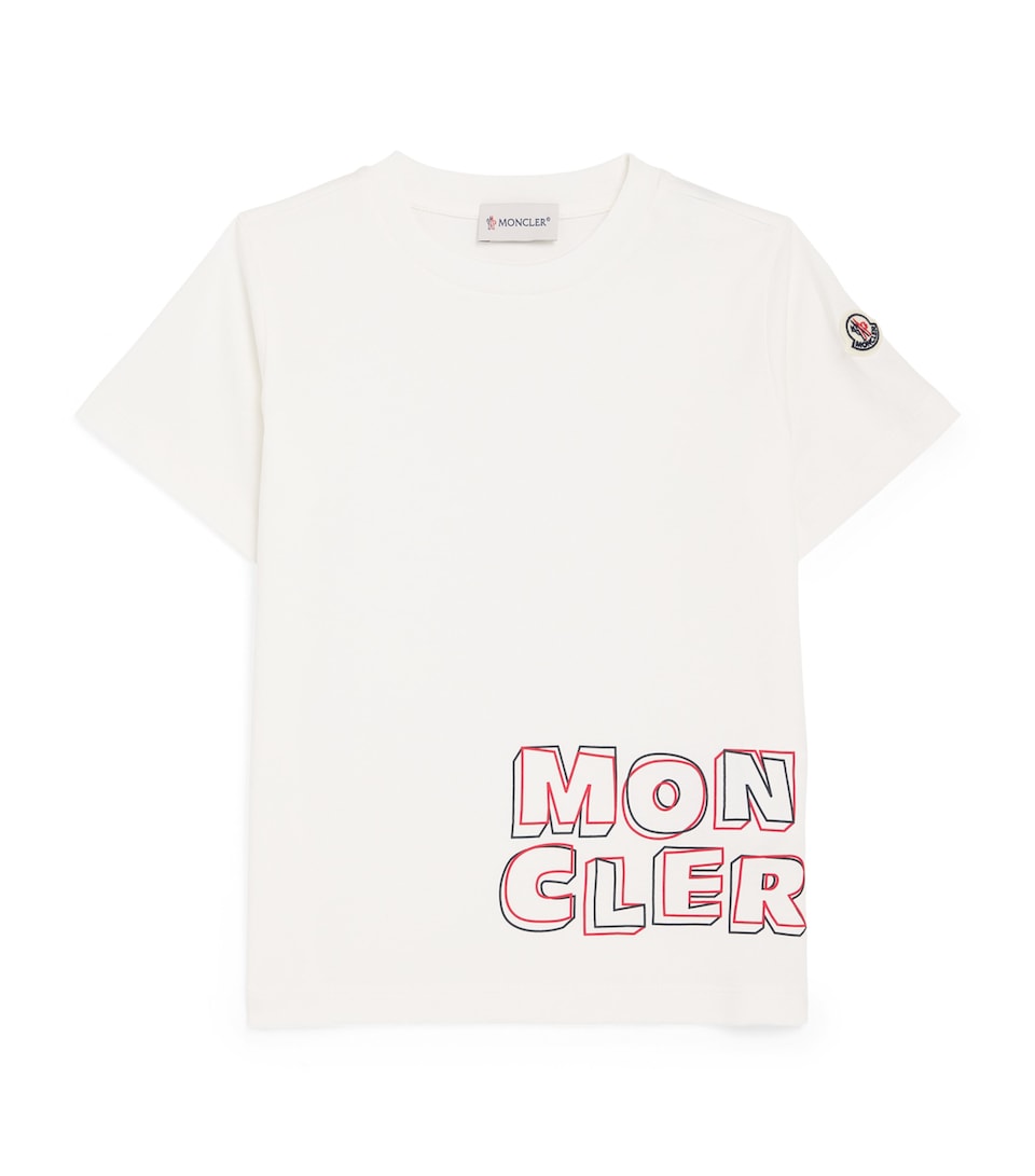 Moncler Enfant Cotton Logo T-Shirt (4-6 Years)