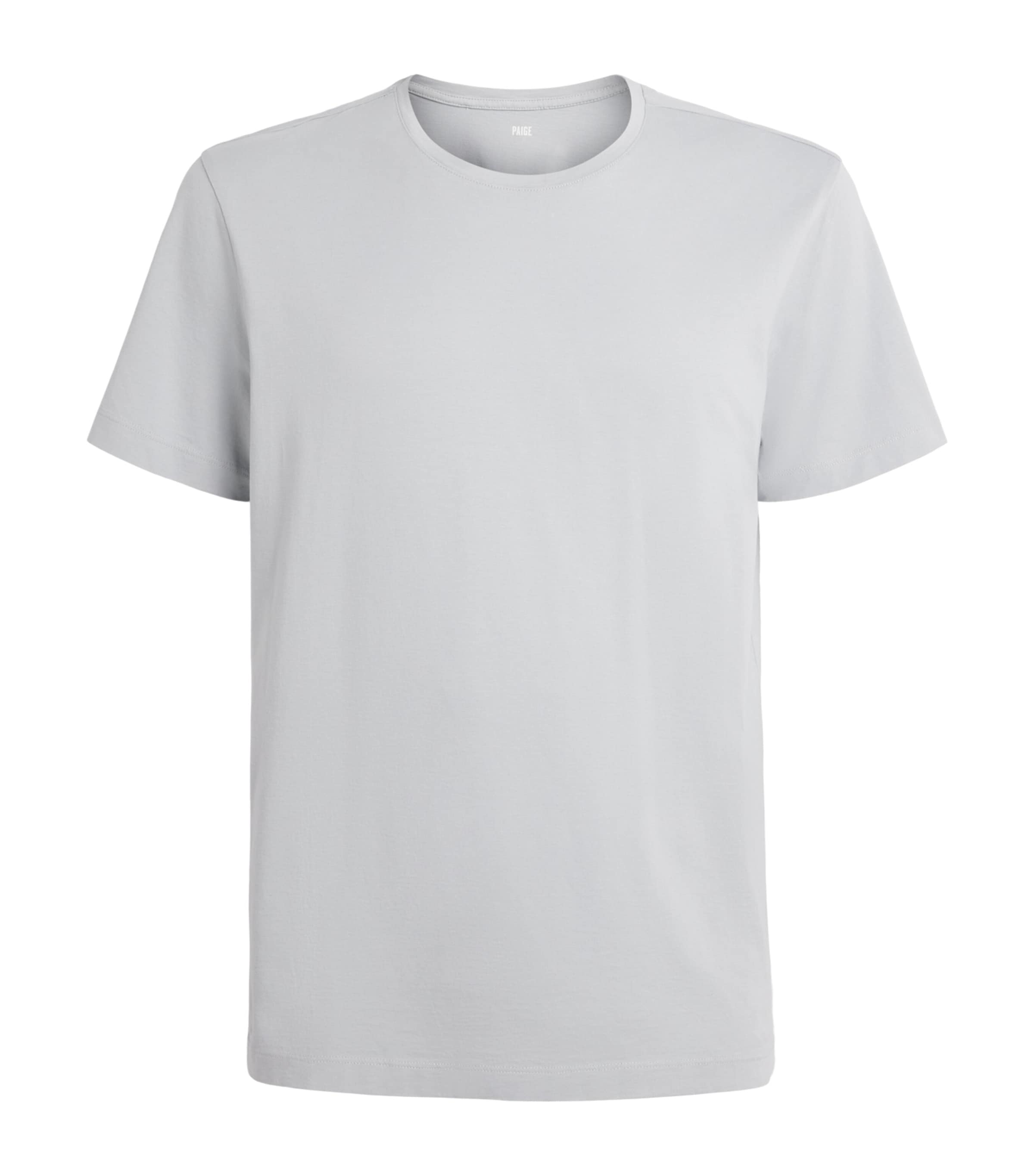 PAIGE Mens Pima Cotton Sorden T-Shirt Bristol Blue
