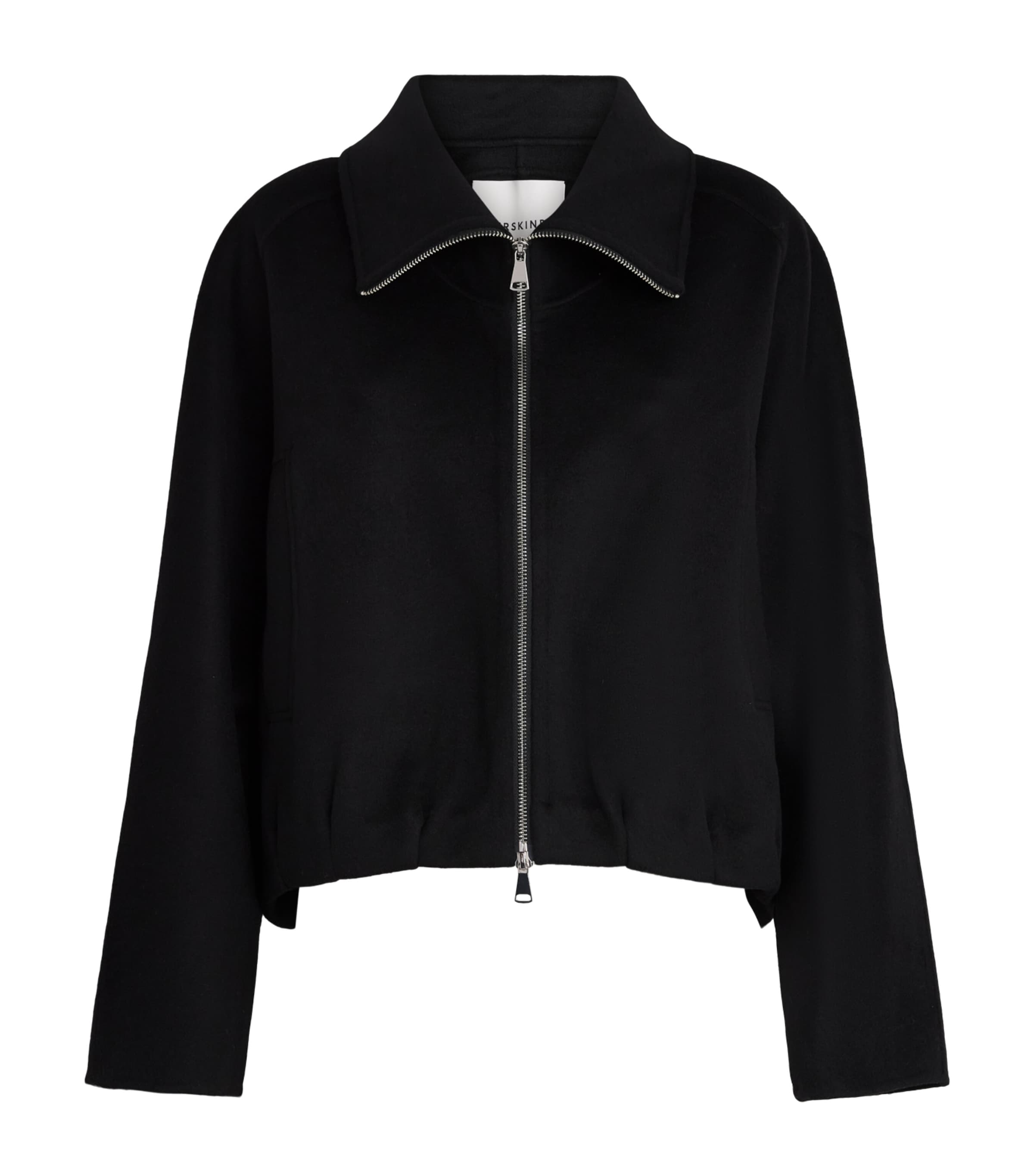 Herskind Womens Wool-Blend Branca Jacket Black