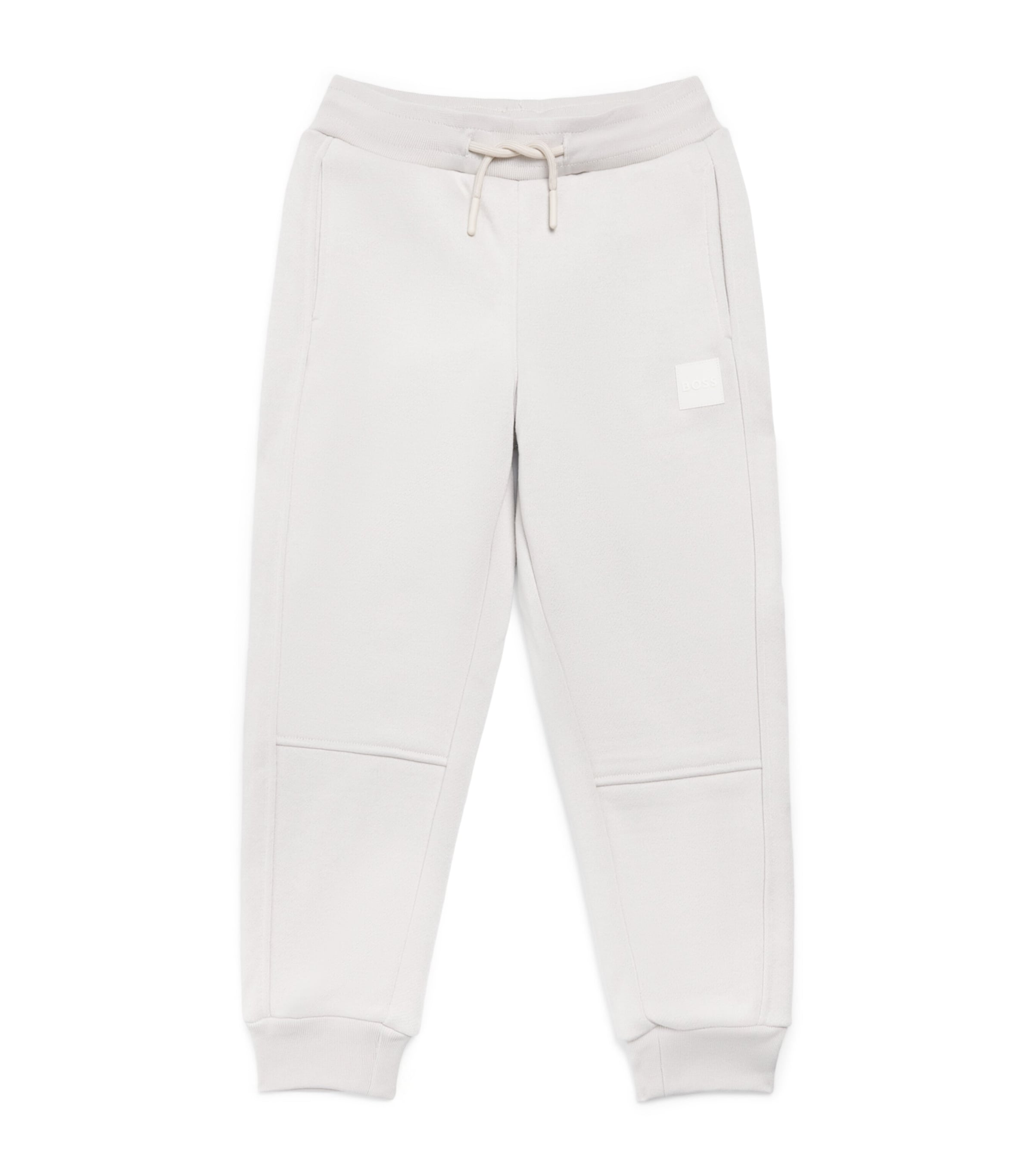 BOSS Kidswear Patch Logo Sweatpants (4-16 Years) Ivory