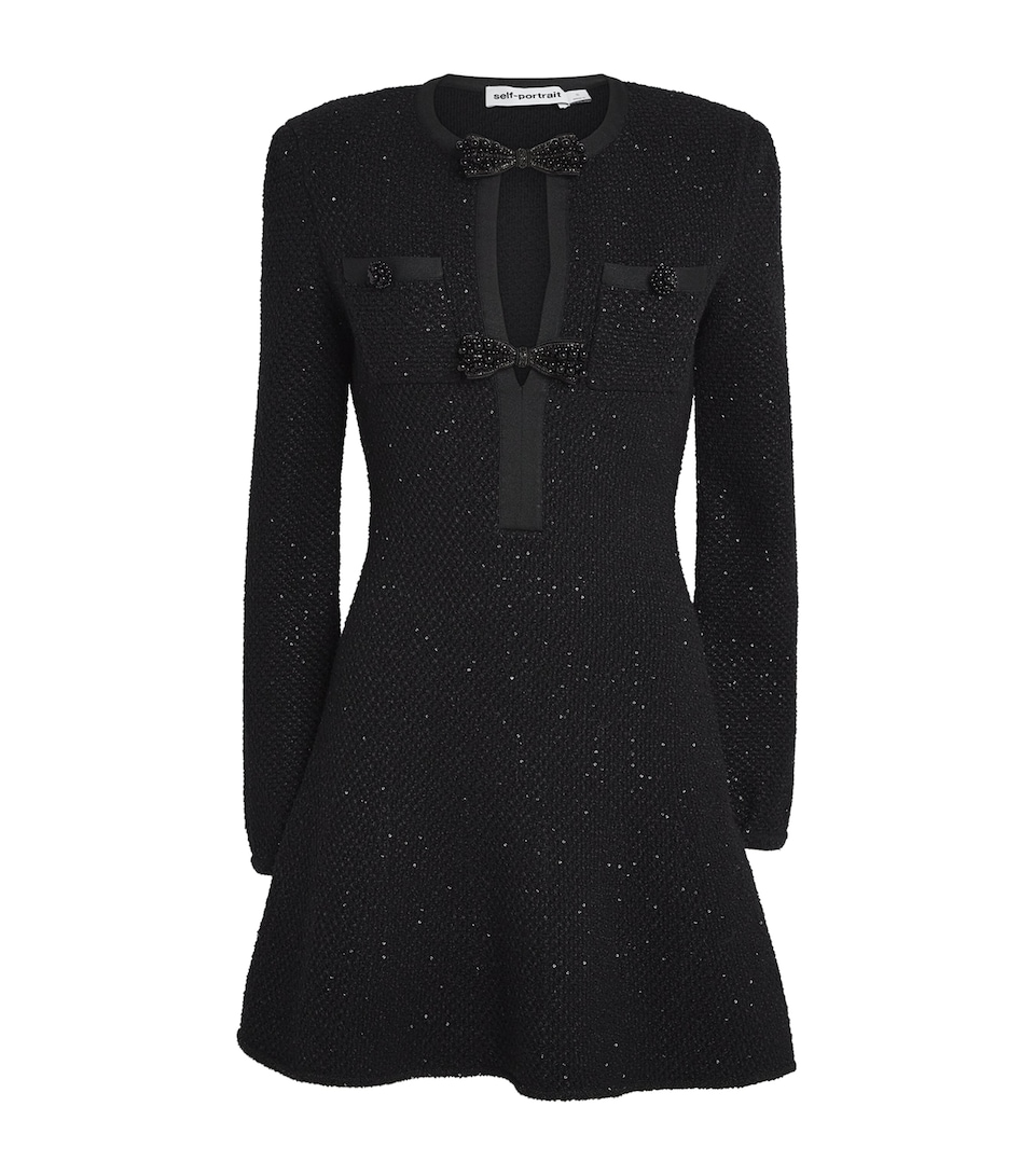 Sequinned Mini Dress
