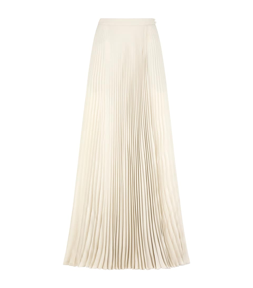 TOM FORD Womens Pleated Wrap Maxi Skirt Tca