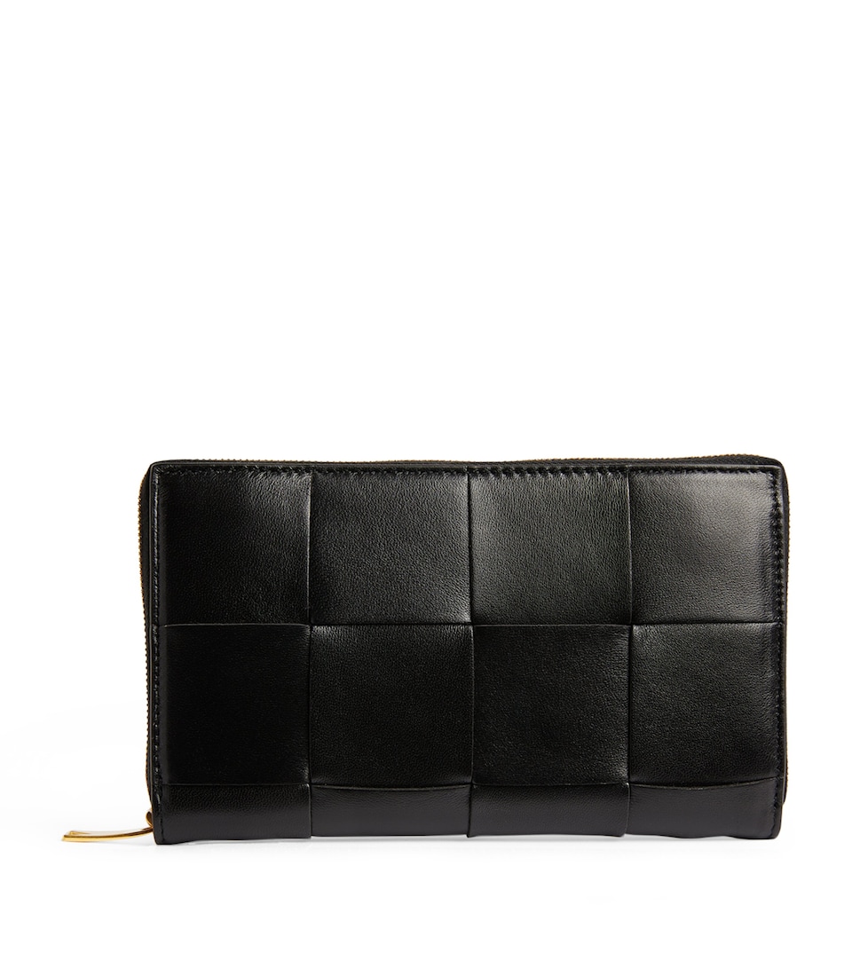 Leather Intreccio Wallet