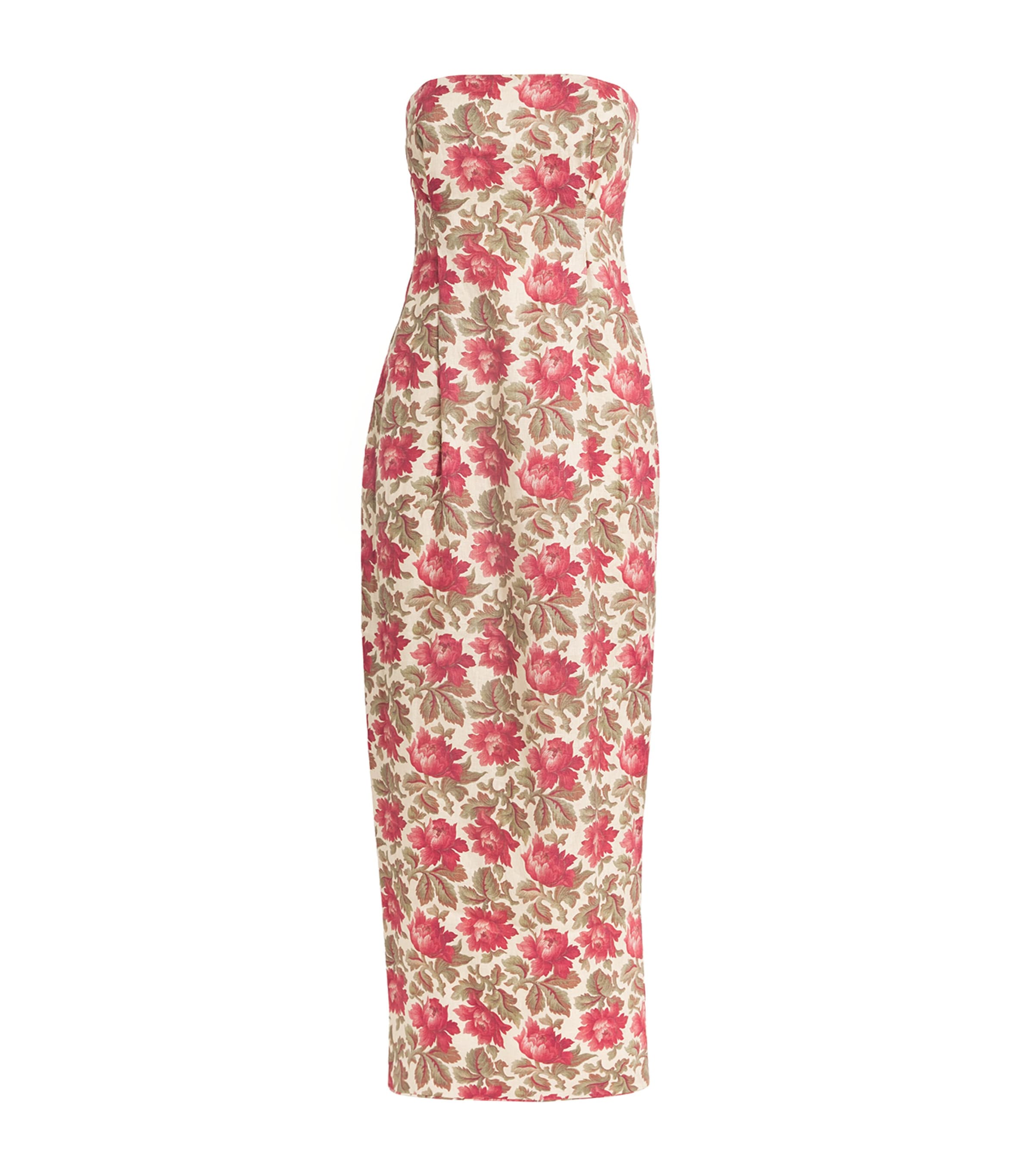 Floral Print Rosalie Midi Dress