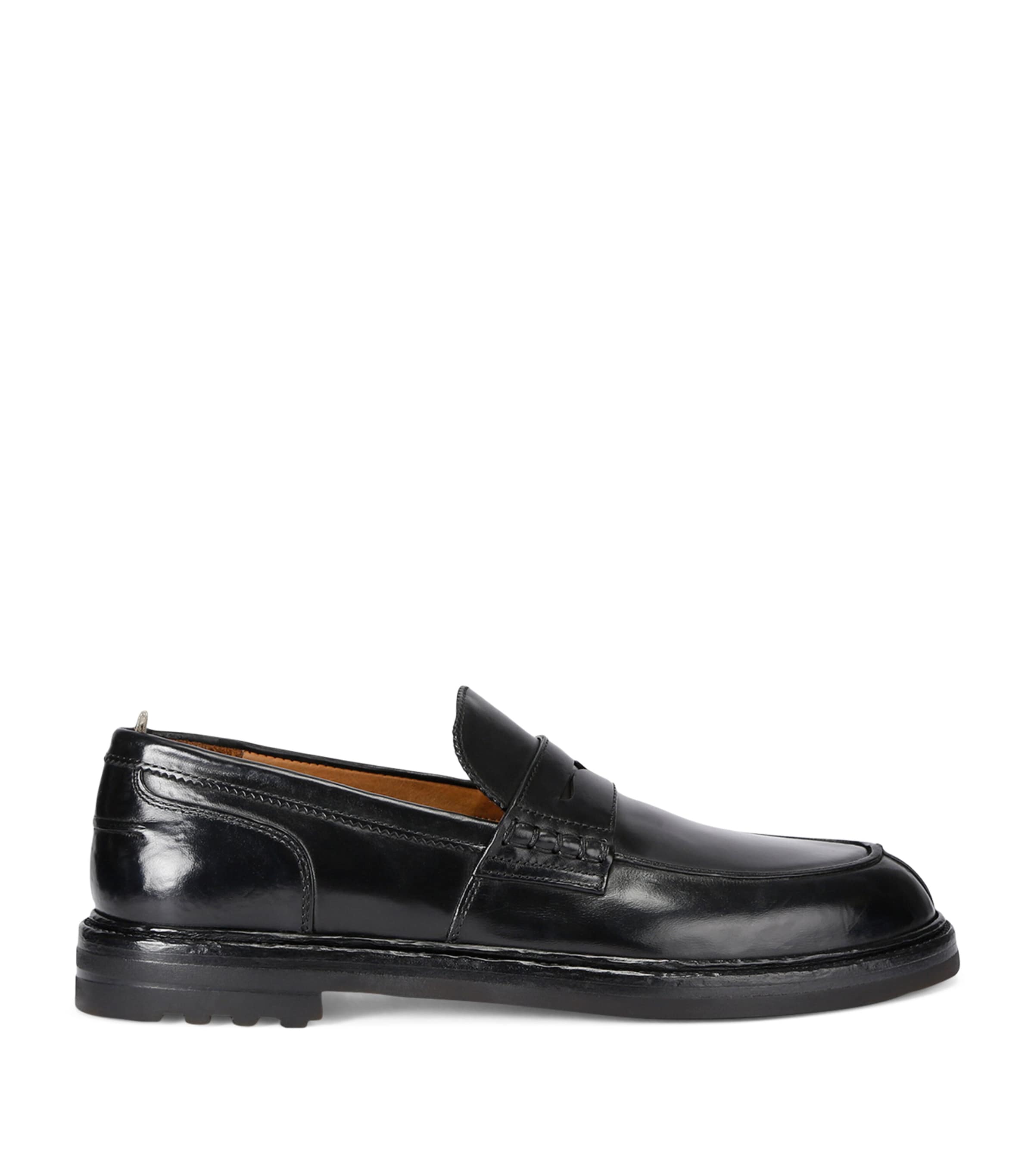 Leather Sax Flexi Loafers
