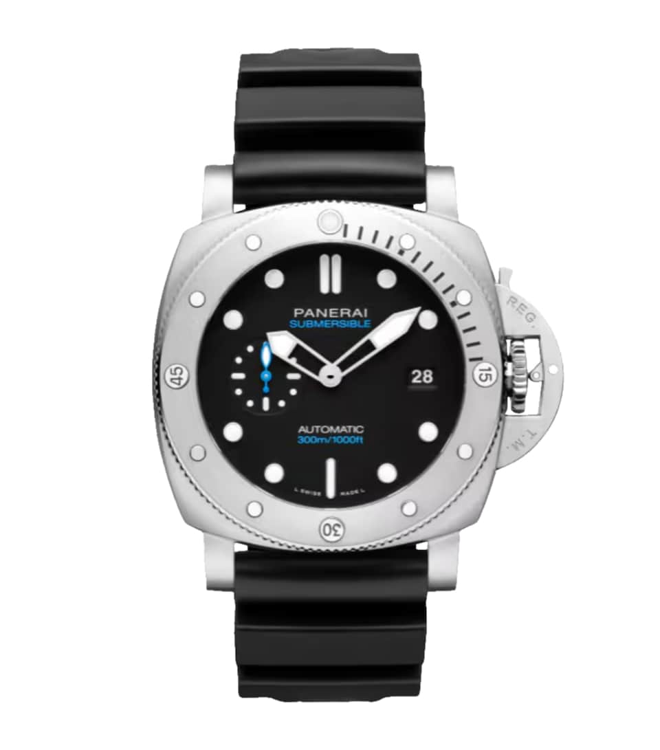 Stainless Steel Submersible QuarantaQuattro Watch 44mm