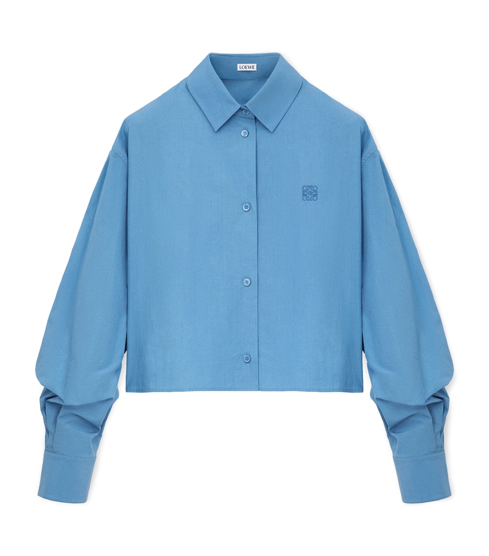 Cotton Cropped Shirt