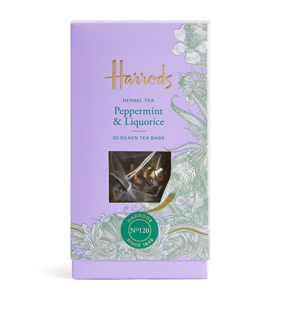 Harrods No. 120 Peppermint & Liquorice Herbal Tea (20 Tea Bags)