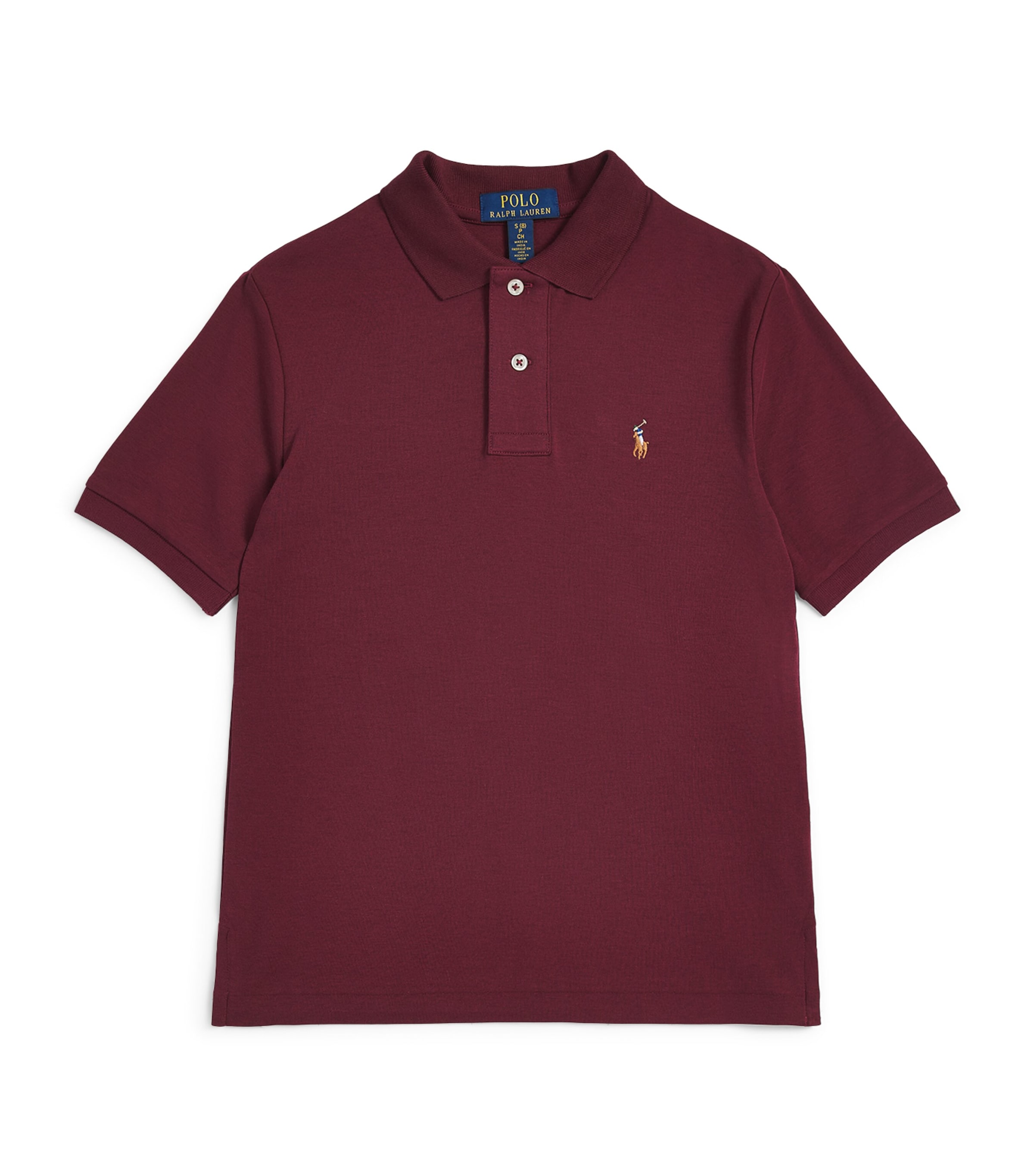 Ralph Lauren Kids Cotton Logo Polo Shirt (2-7 Years) Classic Wine