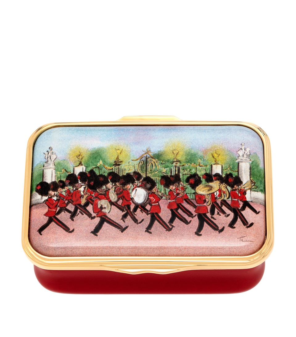 Enamel Marching Down The Mall Box
