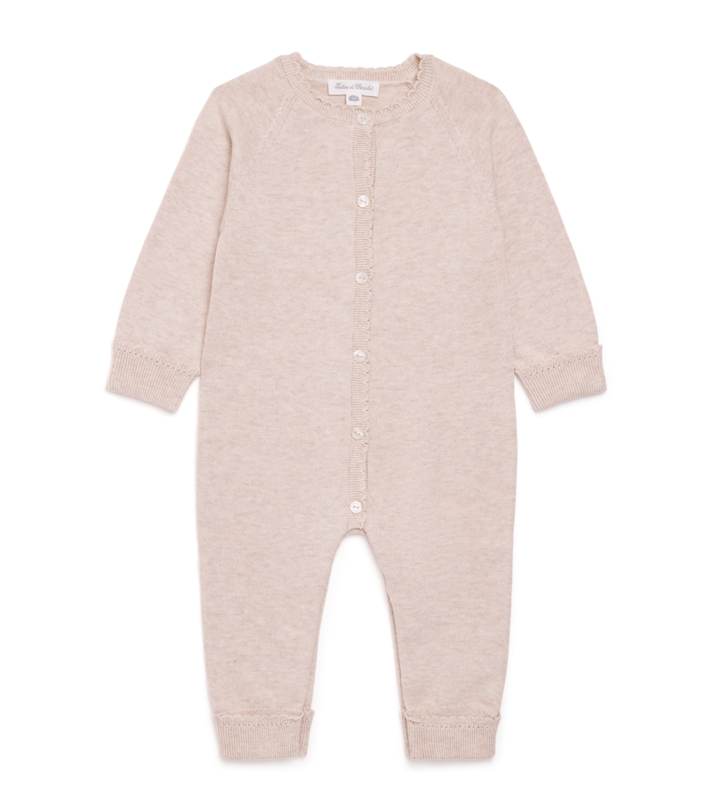 Cotton Knitted Playsuit (1-24 Months)