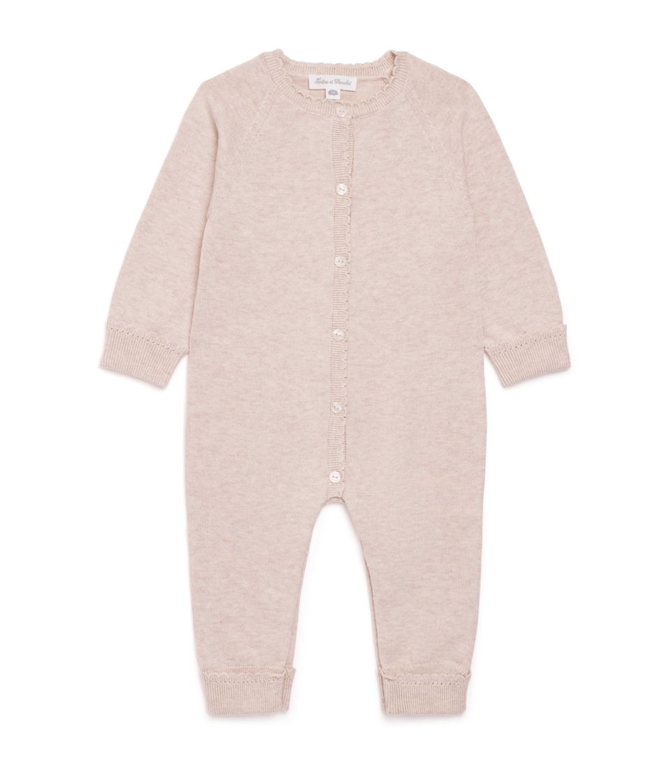 Cotton Knitted Playsuit (1-24 Months)