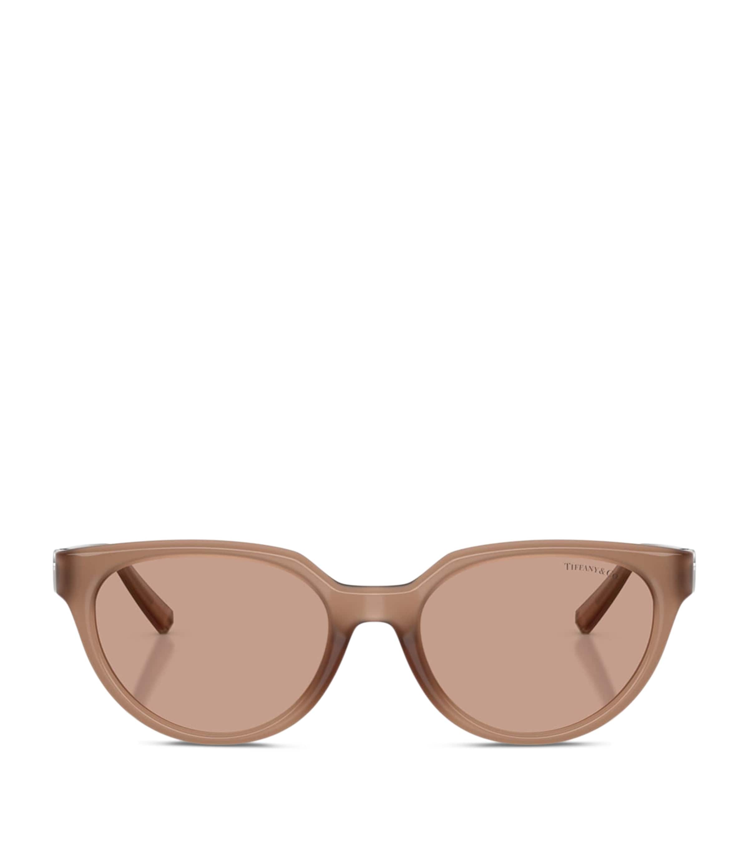 Tiffany & Co. TF4256D Cat Eye Sunglasses Brown