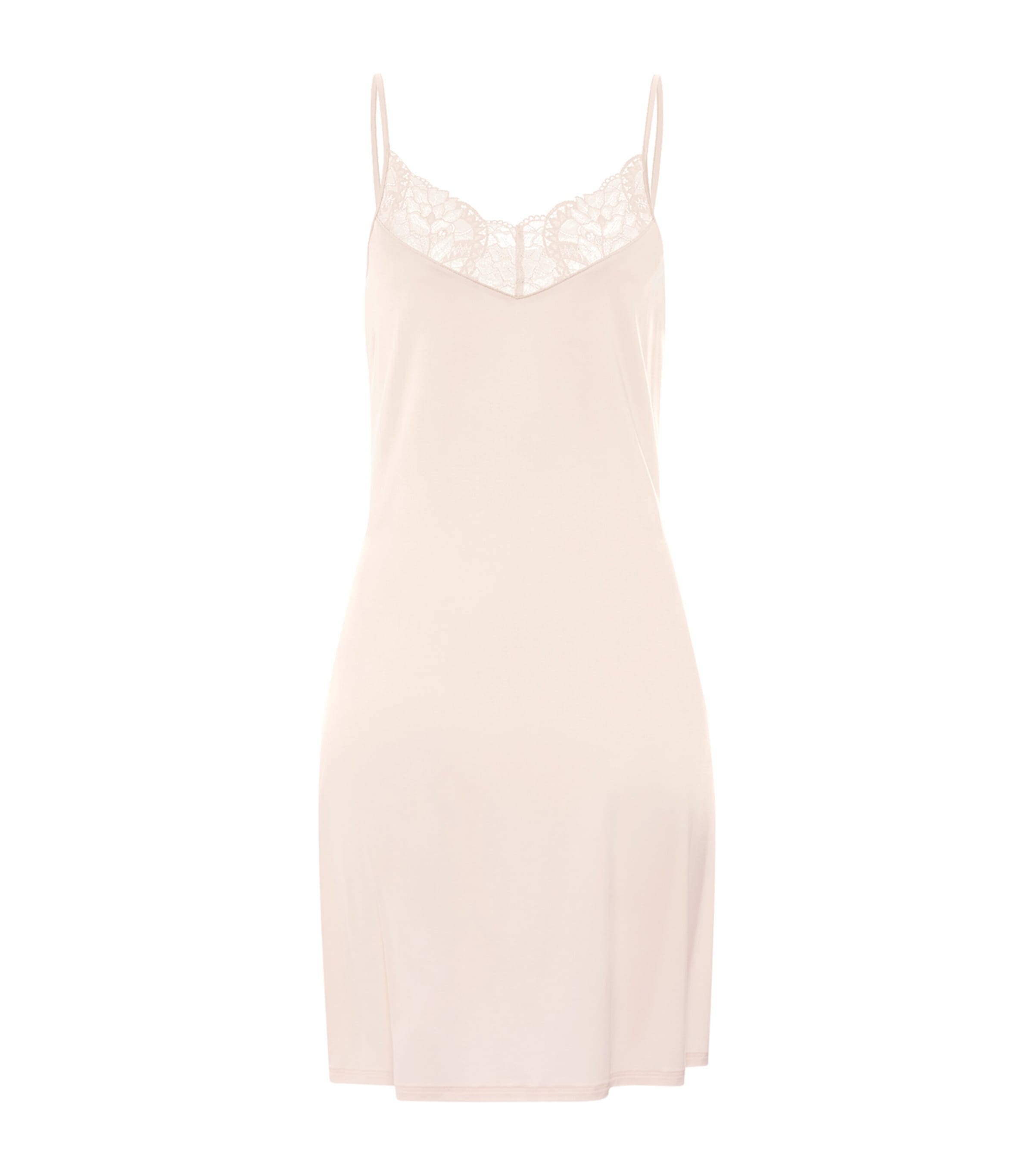 Hanro Womens Azelia Negligee Creamy Glass