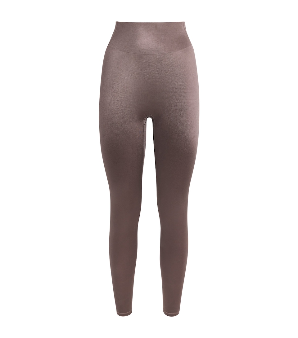NikeSKIMS Womens NikeSKIMS Bonded Waist 26’’ Leggings Resin
