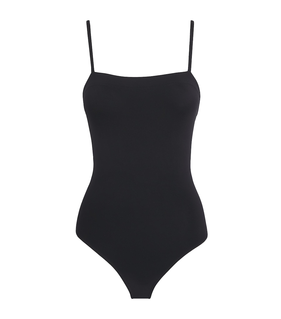 Eres Womens Square-Neck Aquarelle Swimsuit Noir Nn