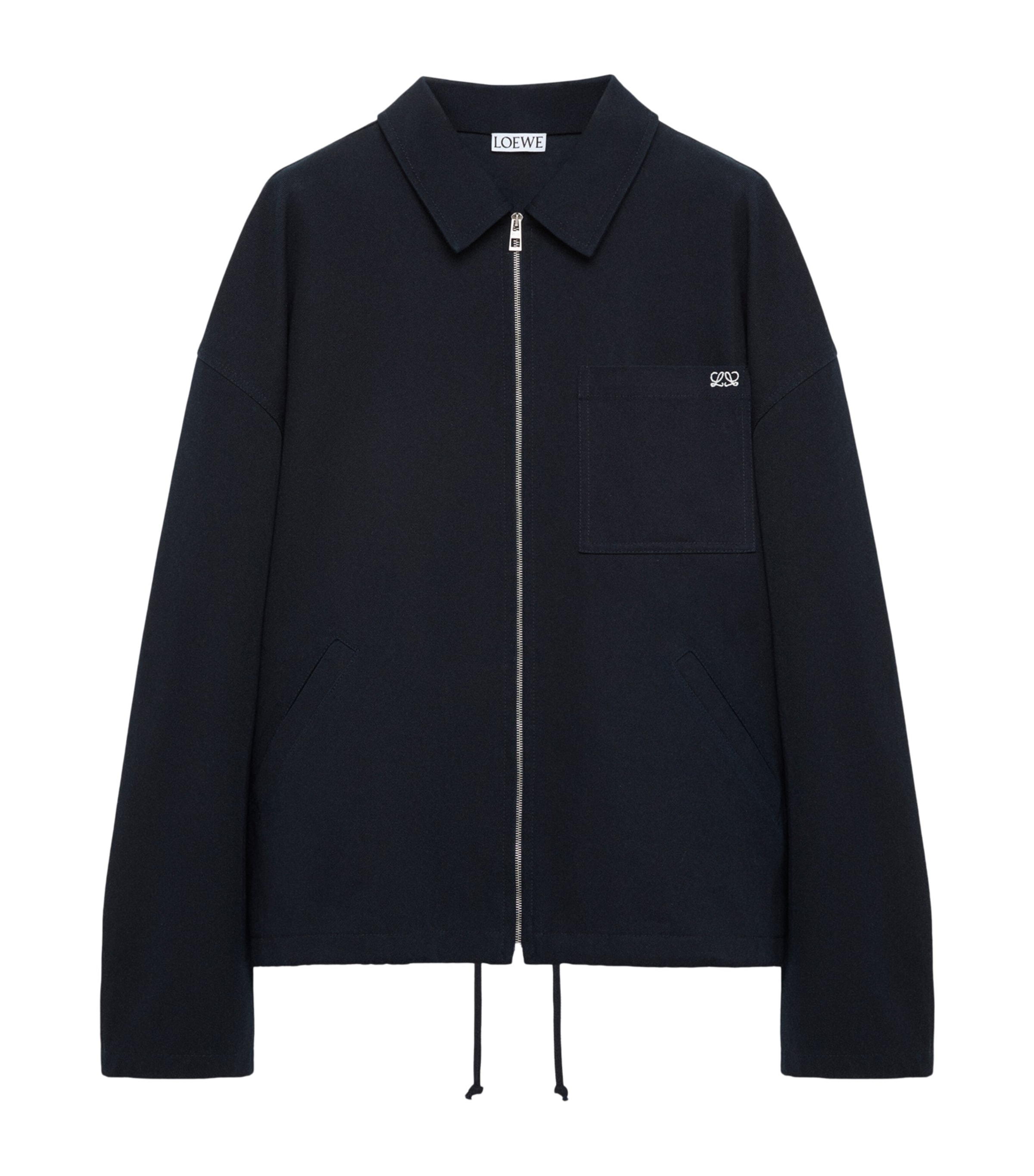 LOEWE Mens Denim Jacket Dark Navy